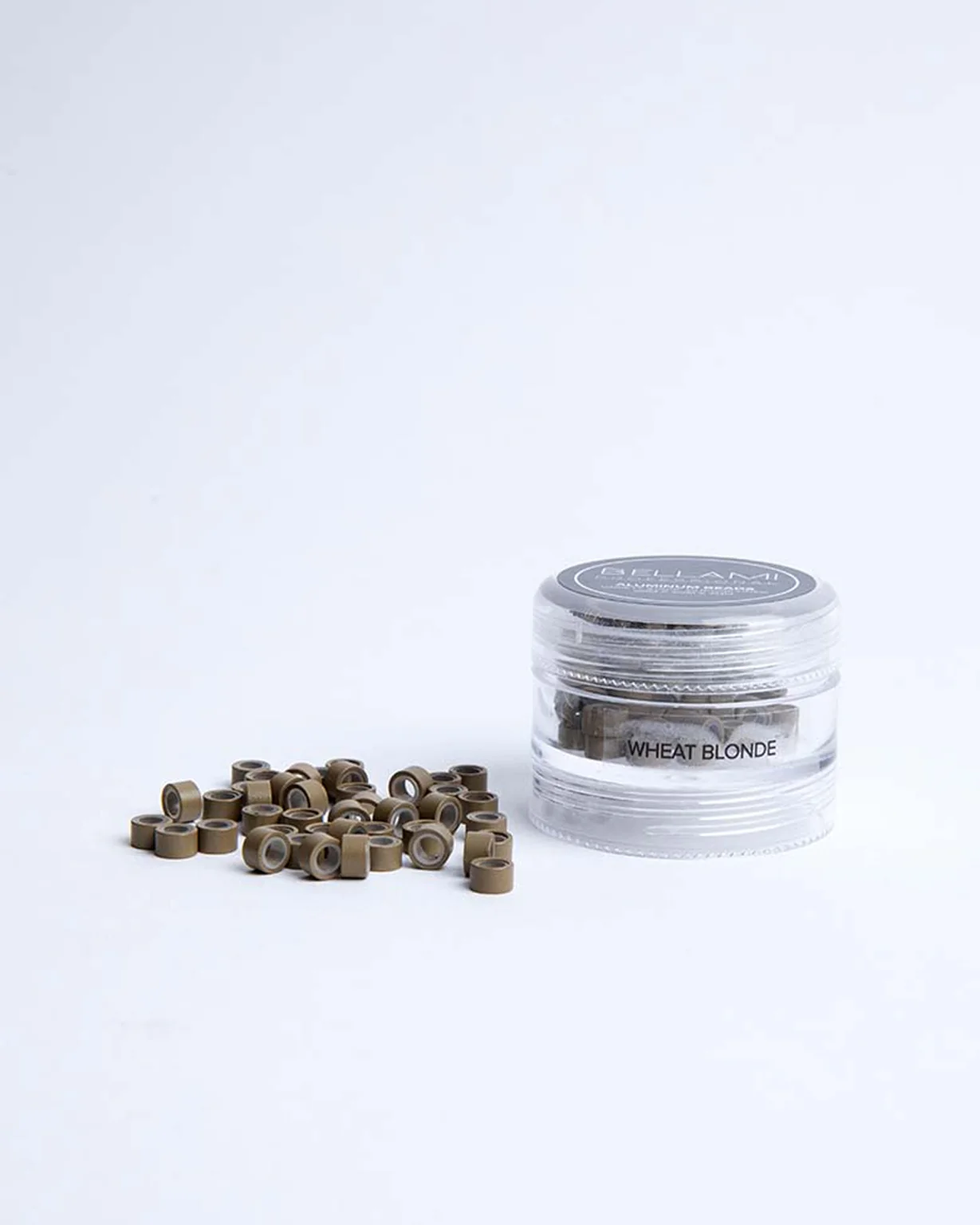 Aluminum Beads Color Silicone-Lined (Volume Weft/Hand-Tied Weft), Variety Stack 5mm x 3mm x 3mm - Image 10