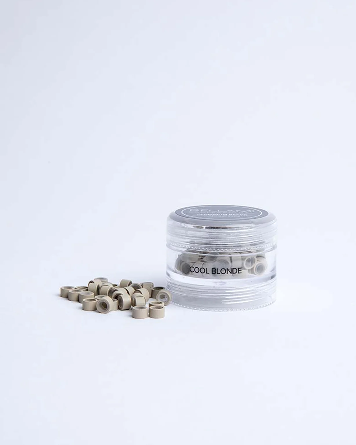 Aluminum Beads Color Silicone-Lined (Volume Weft/Hand-Tied Weft), Variety Stack 5mm x 3mm x 3mm - Image 4