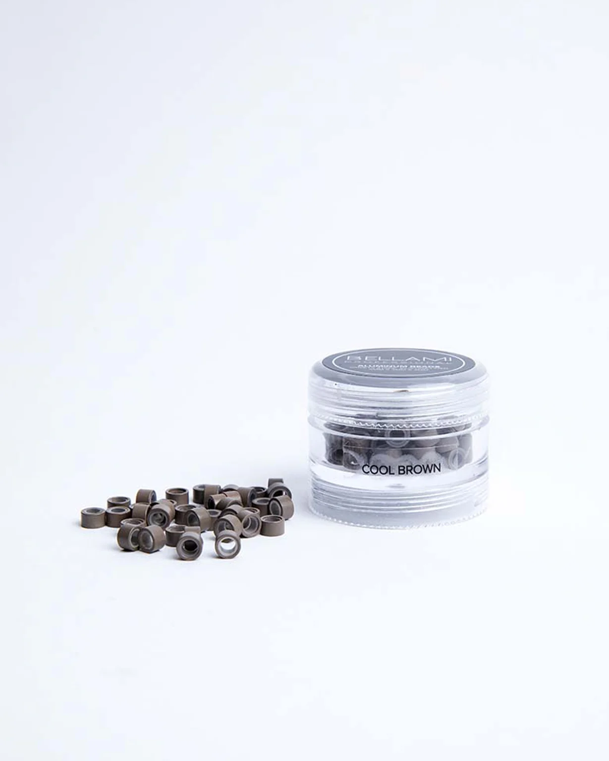 Aluminum Beads Color Silicone-Lined (Volume Weft/Hand-Tied Weft), Variety Stack 5mm x 3mm x 3mm - Image 5