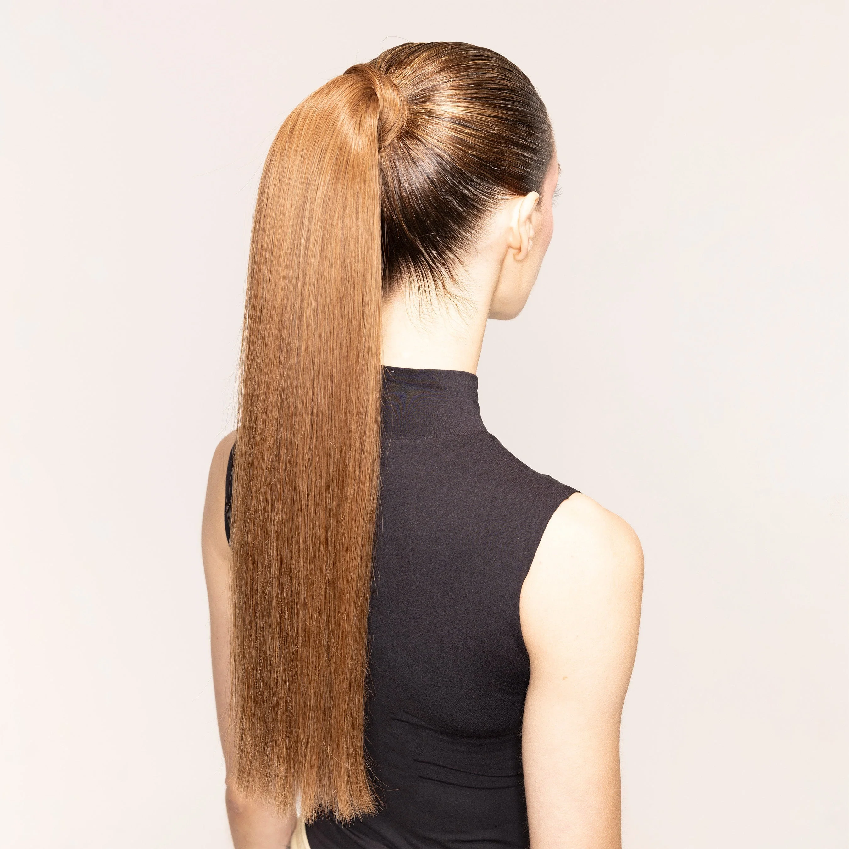 Andrew Fitzsimons Ponytail, Almond Brown #7 Natural - Image 2
