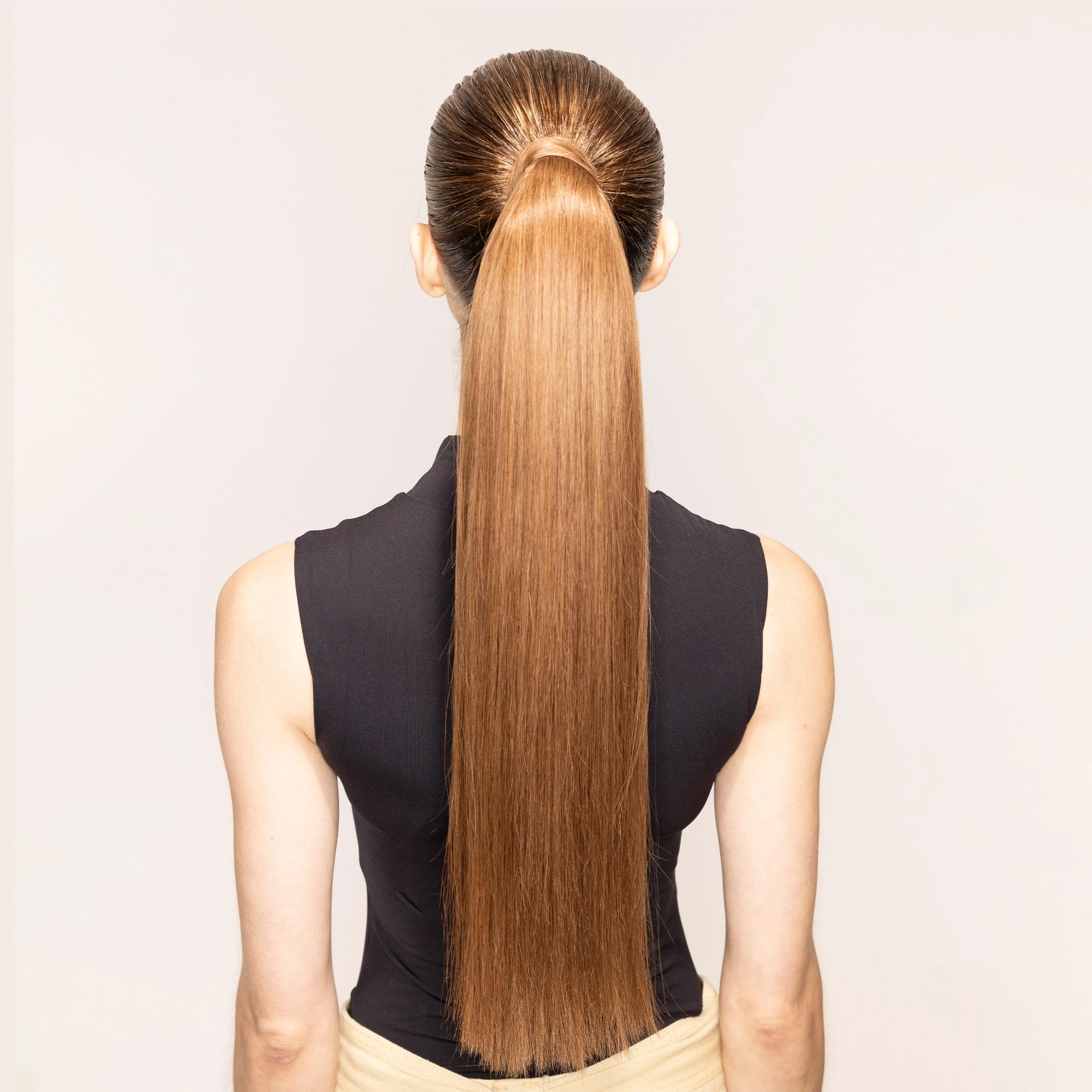 Andrew Fitzsimons Ponytail, Almond Brown #7 Natural - Image 3