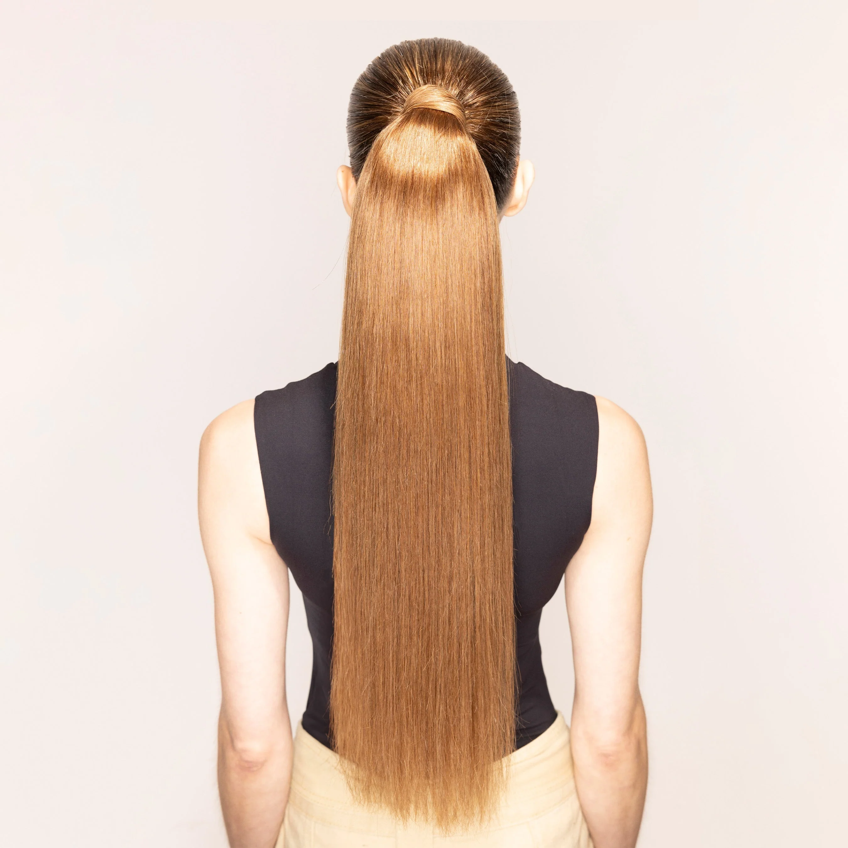 Andrew Fitzsimons Ponytail, Almond Brown #7 Natural - Image 5
