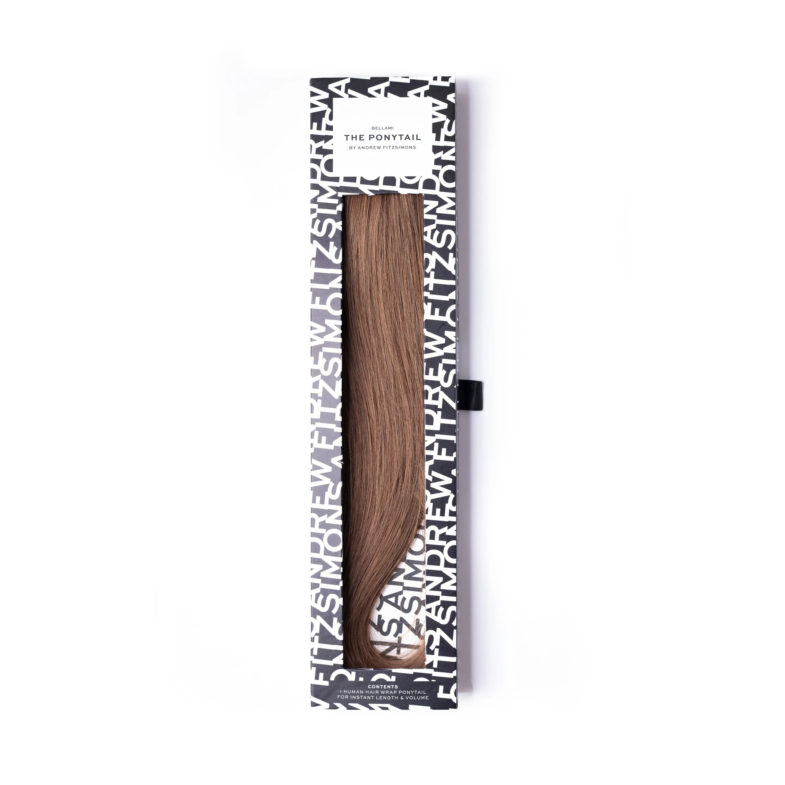 Andrew Fitzsimons Ponytail, Almond Brown #7 Natural - Image 6