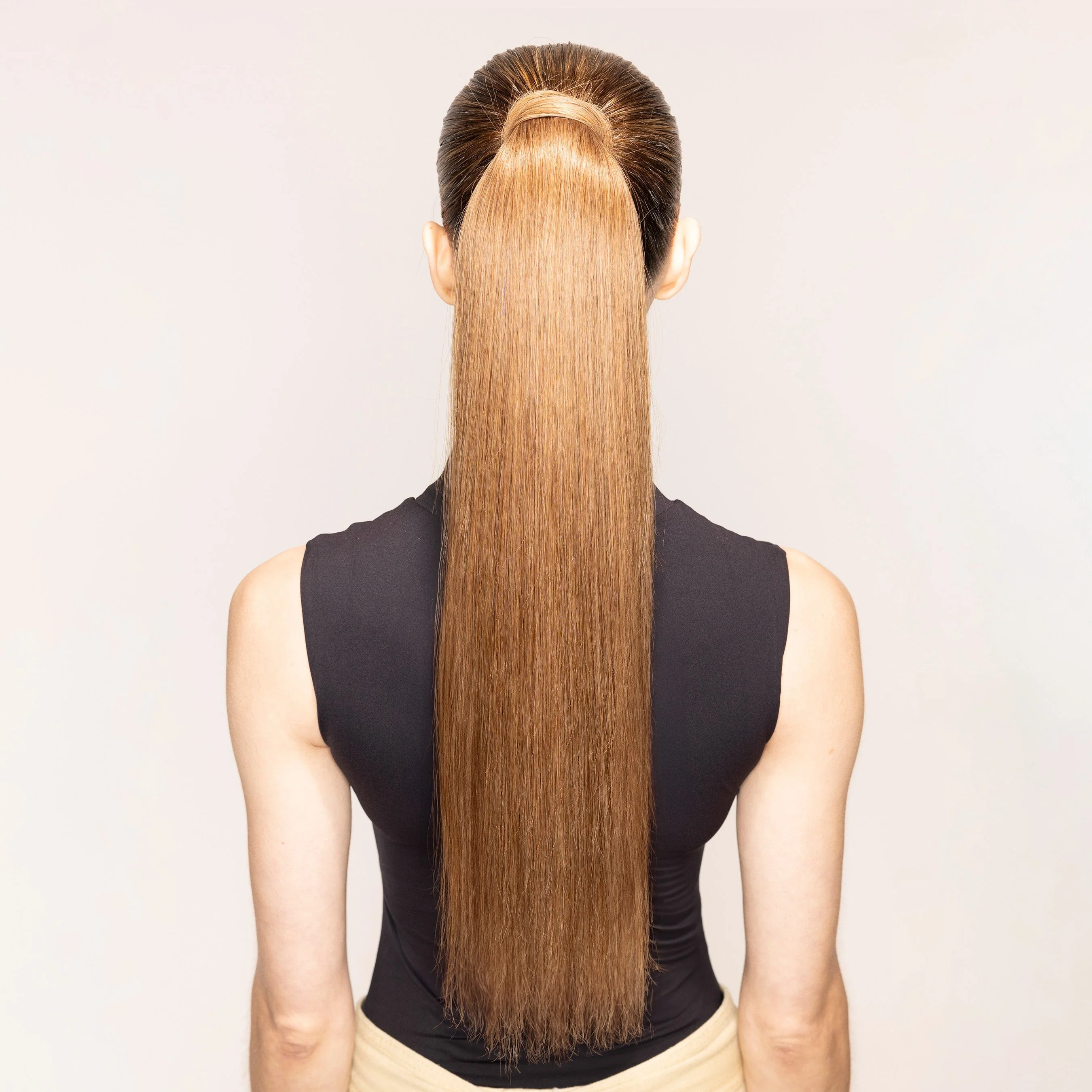 Andrew Fitzsimons Ponytail, Chestnut Brown #6 Natural - Image 3