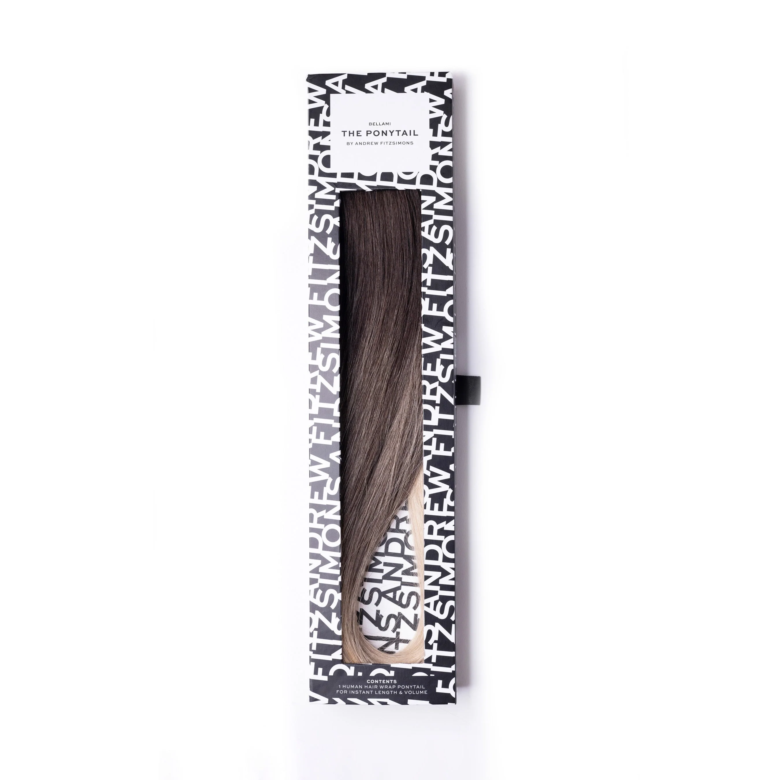 Andrew Fitzsimons Ponytail, Mochachino Brown/Dirty Blonde #1C/18 Balayage - Image 2