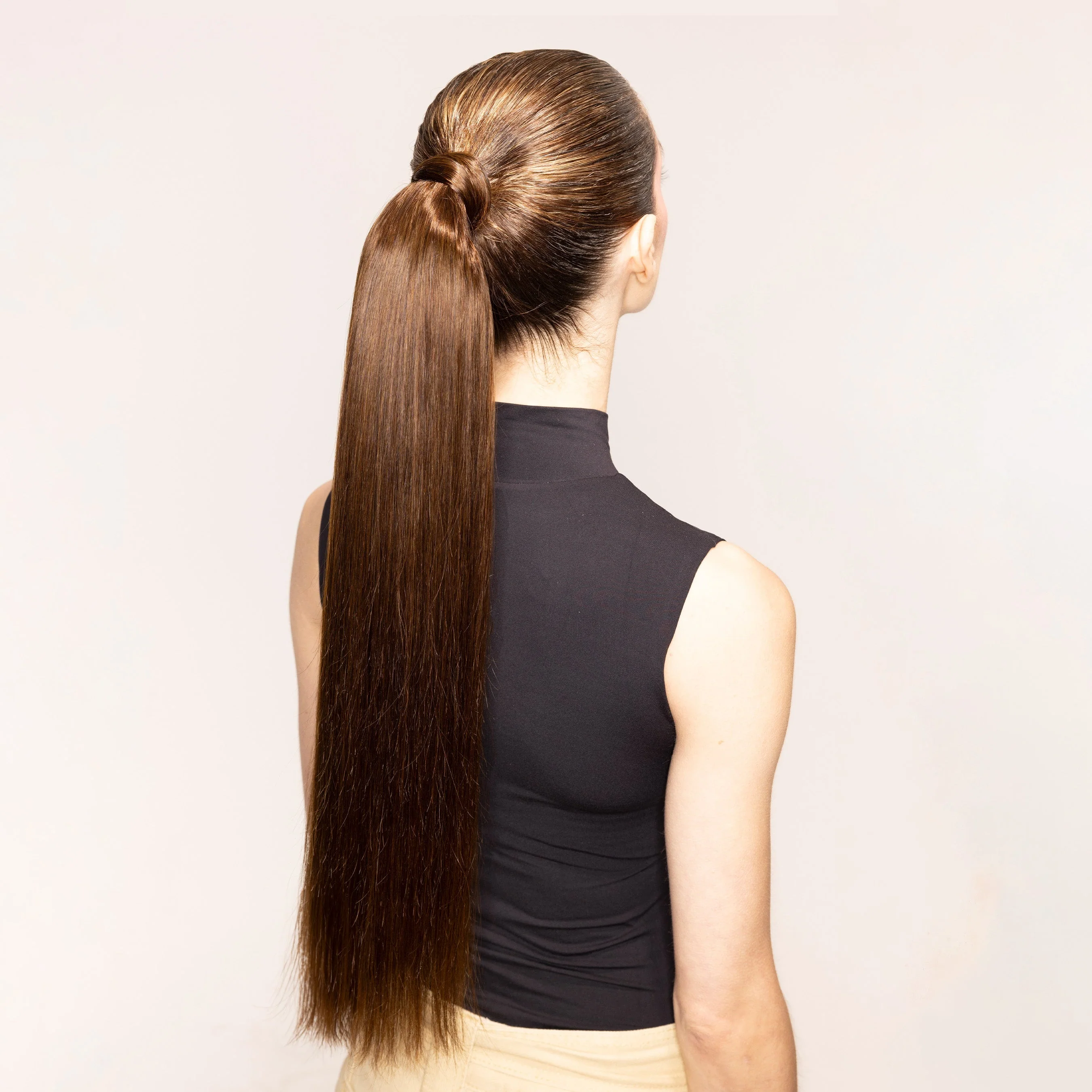 Andrew Fitzsimons Ponytail 2.0, Chocolate Brown #4 Natural - Image 4