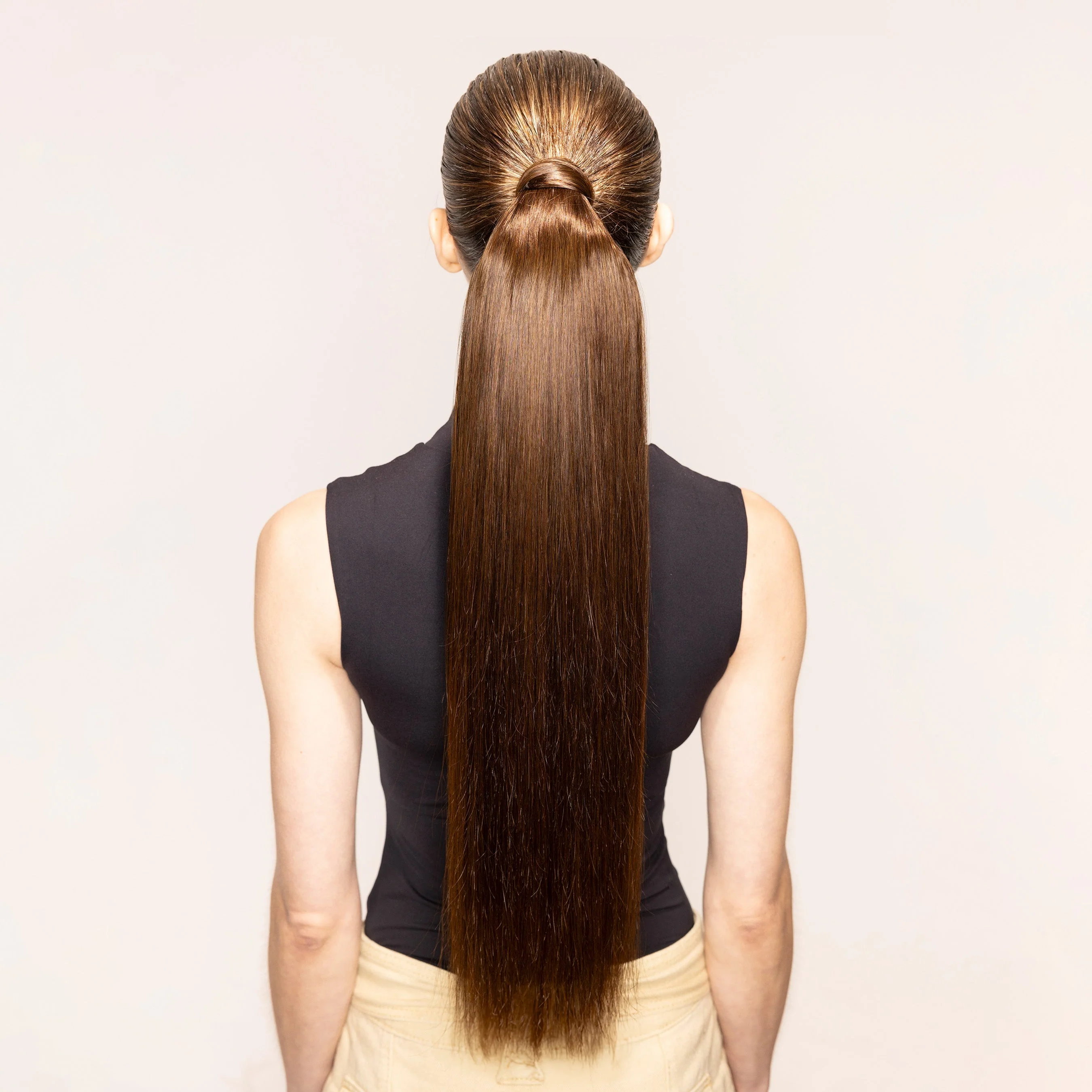 Andrew Fitzsimons Ponytail 2.0, Chocolate Brown #4 Natural - Image 5
