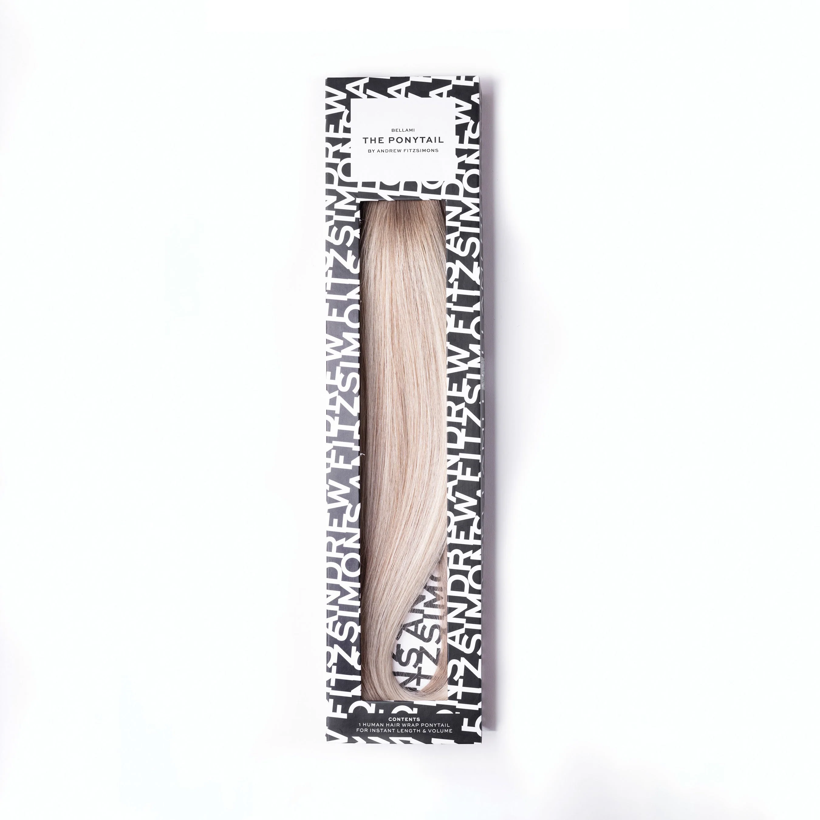 Andrew Fitzsimons Ponytail 2.0, Pearl Blonde Rooted Highlight - Image 6