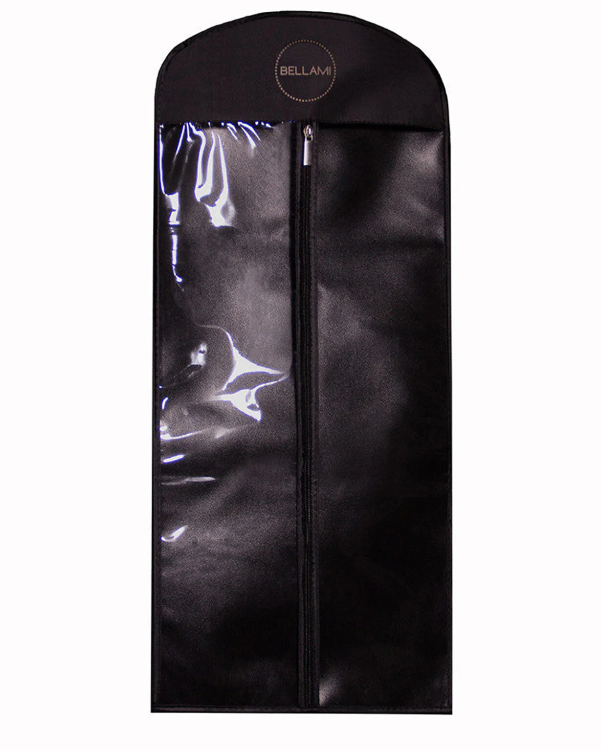 Bellami Hair Extensions Carrier & Hanger - Black (White Logo) - Image 3