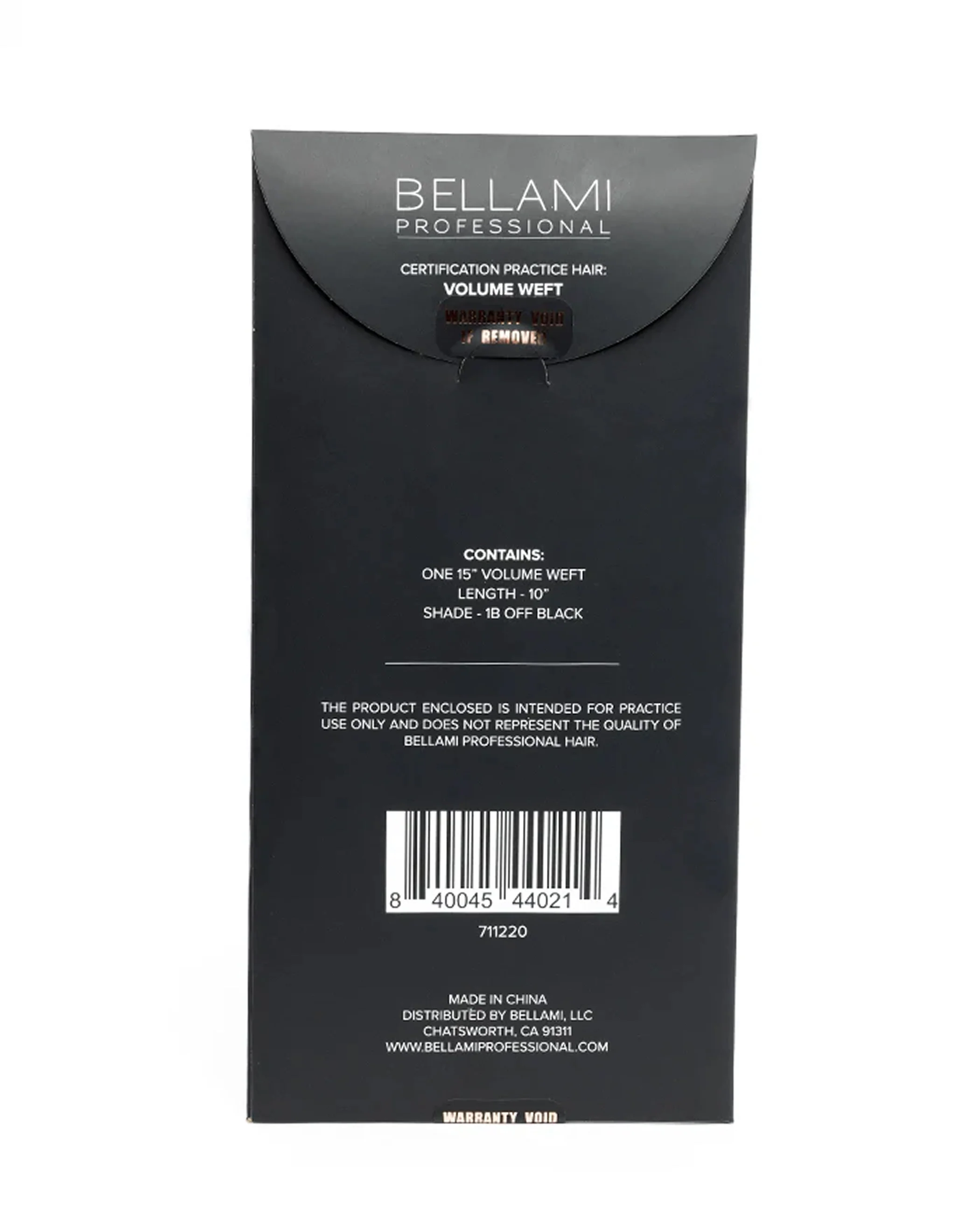 Certified Practice Volume Weft, Off Black #1B Natural - Image 3