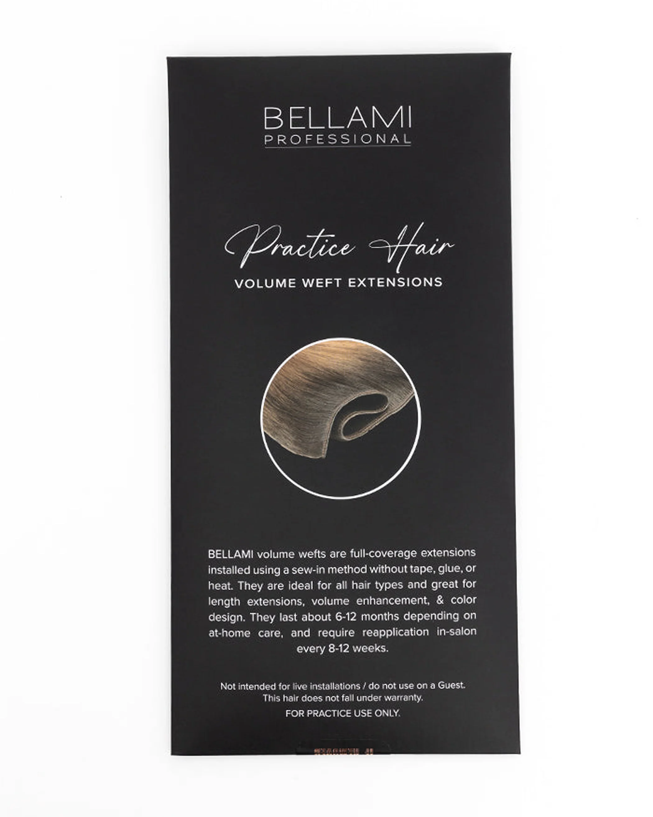 Certified Practice Volume Weft, Off Black #1B Natural - Image 4
