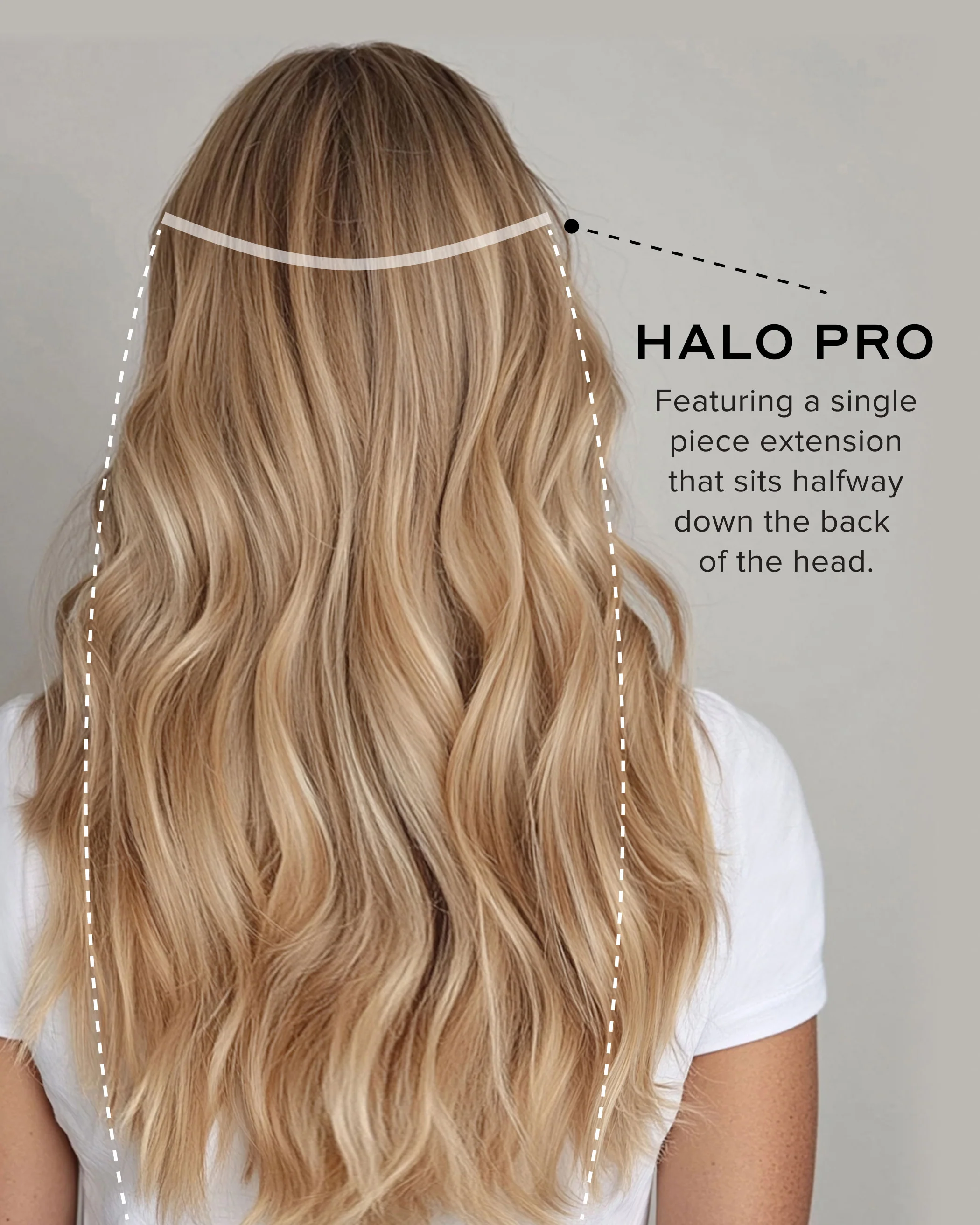 Halo Pro Extensions Kit, Ash Bronde #21/60/16 Highlight - Image 12