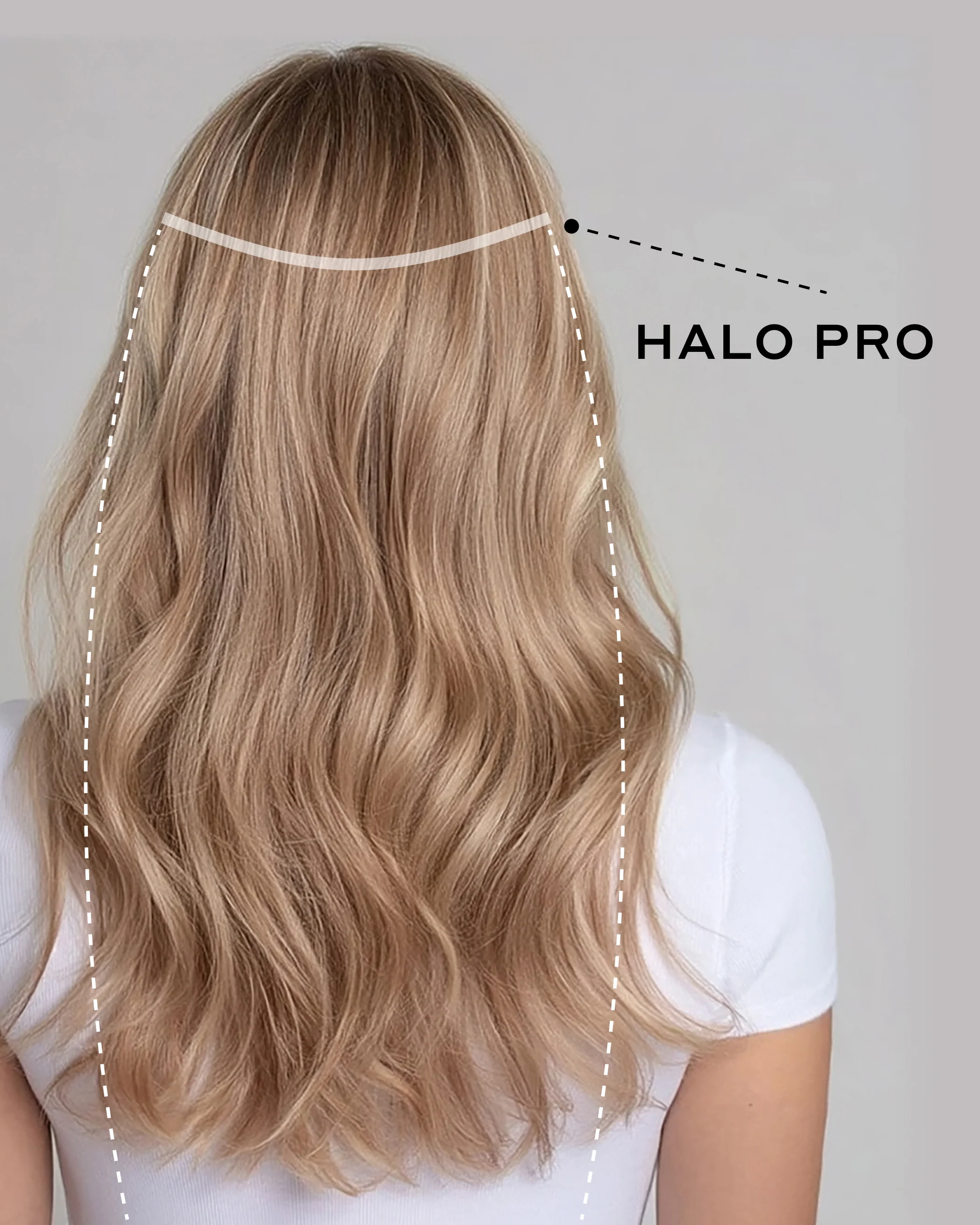 Halo Pro Extensions Kit, Ash Bronde #21/60/16 Marble Blend