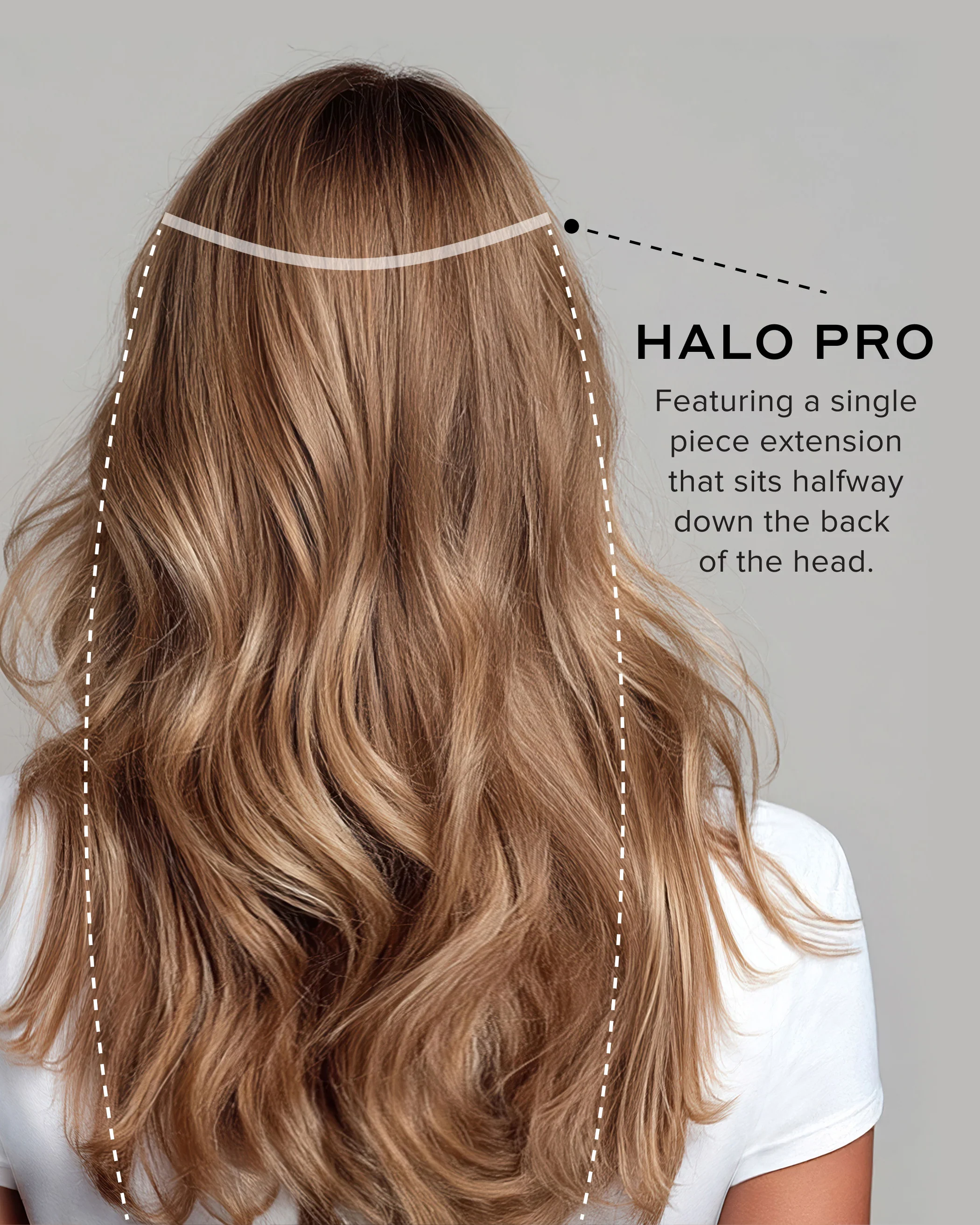 Halo Pro Extensions Kit, Ash Brown #8 Natural - Image 11