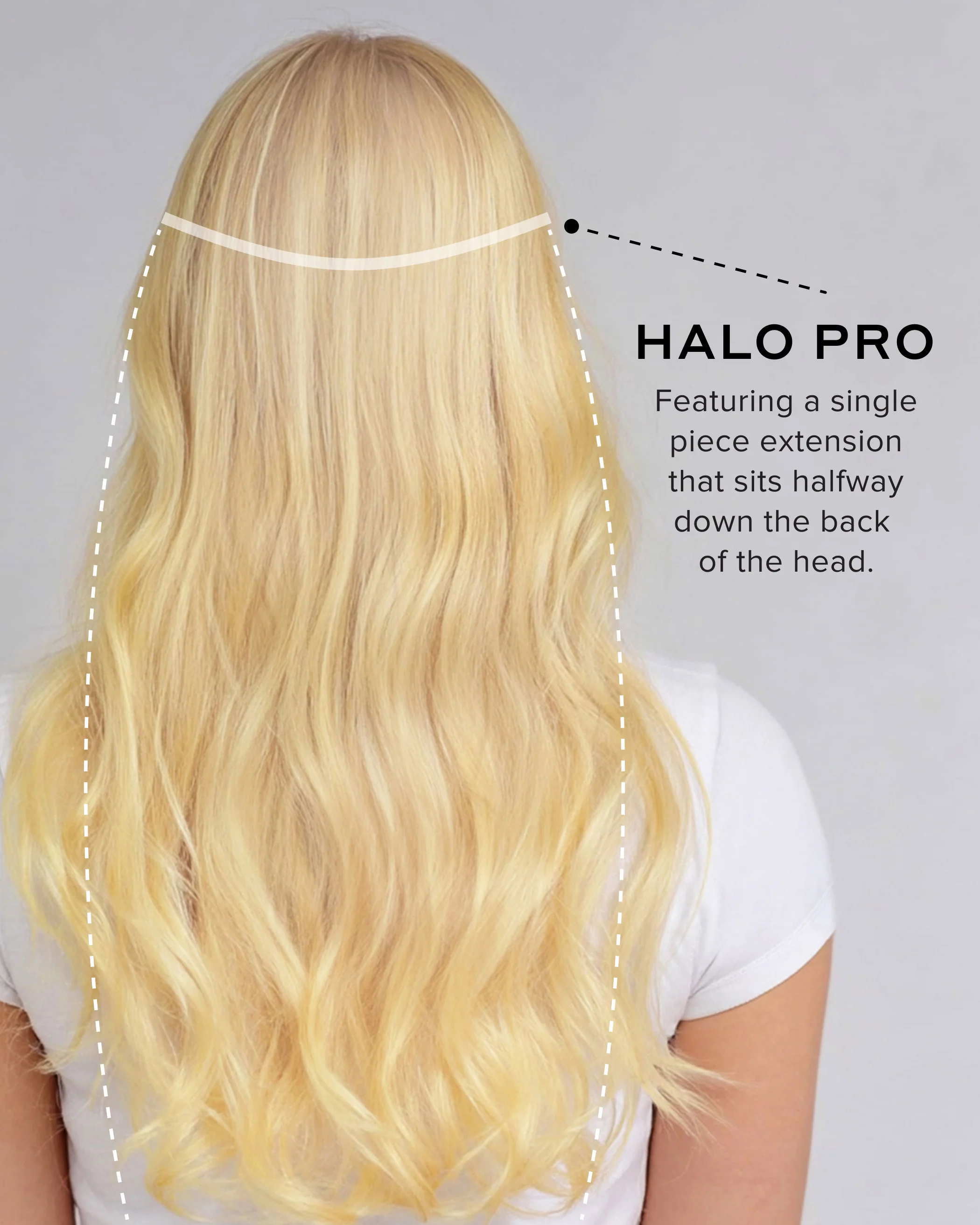 Halo Pro Extensions Kit, Beach Blonde #613 Natural - Image 11