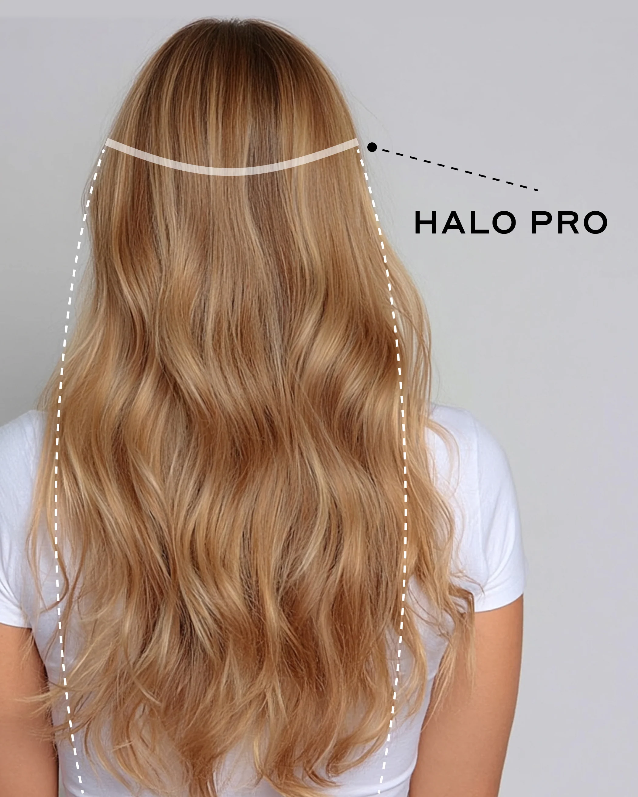 Halo Pro Extensions Kit, Bronzed Caramel #6/18/8/60 Marble Blend