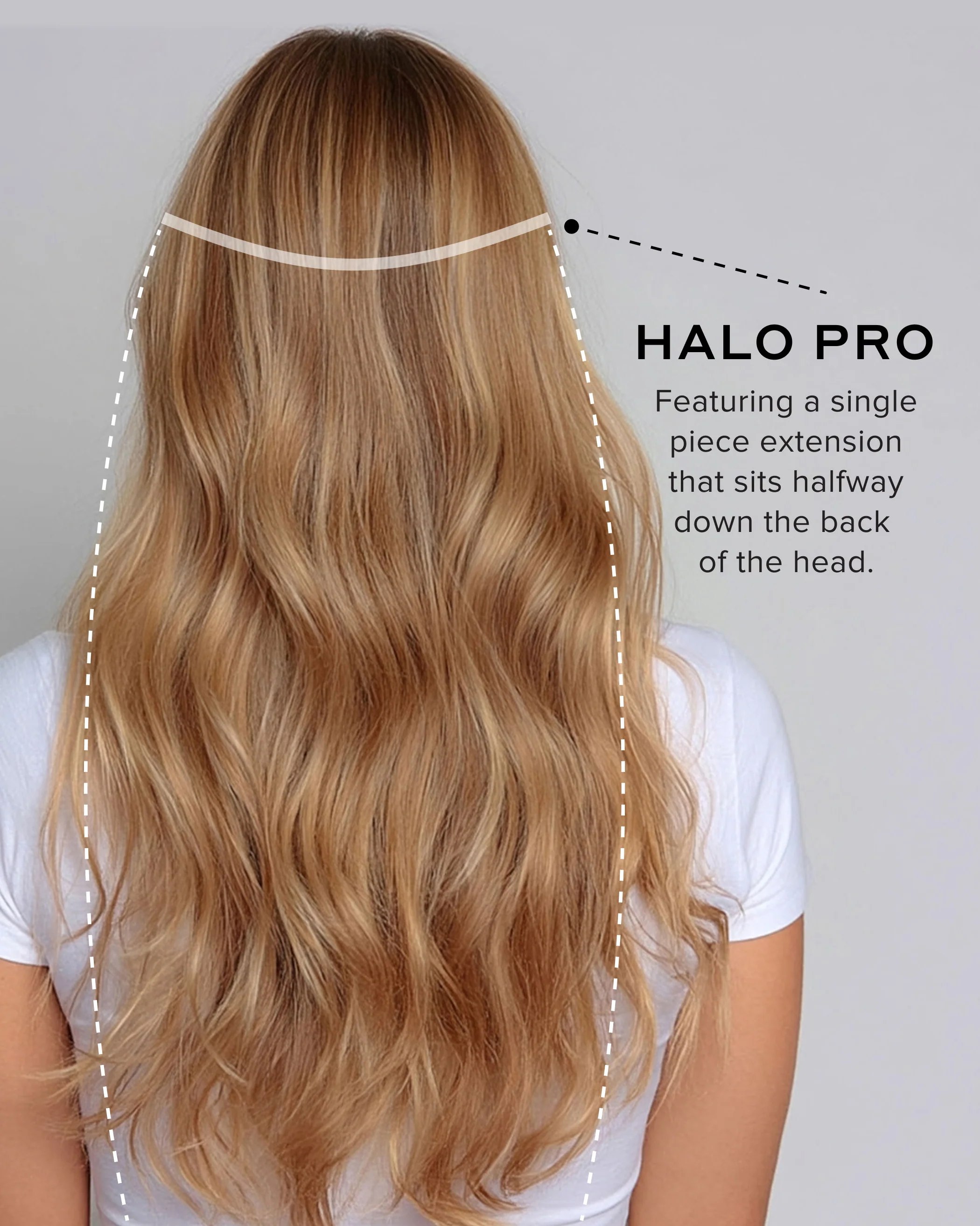 Halo Pro Extensions Kit, Bronzed Caramel #6/18/8/60 Marble Blend - Image 11