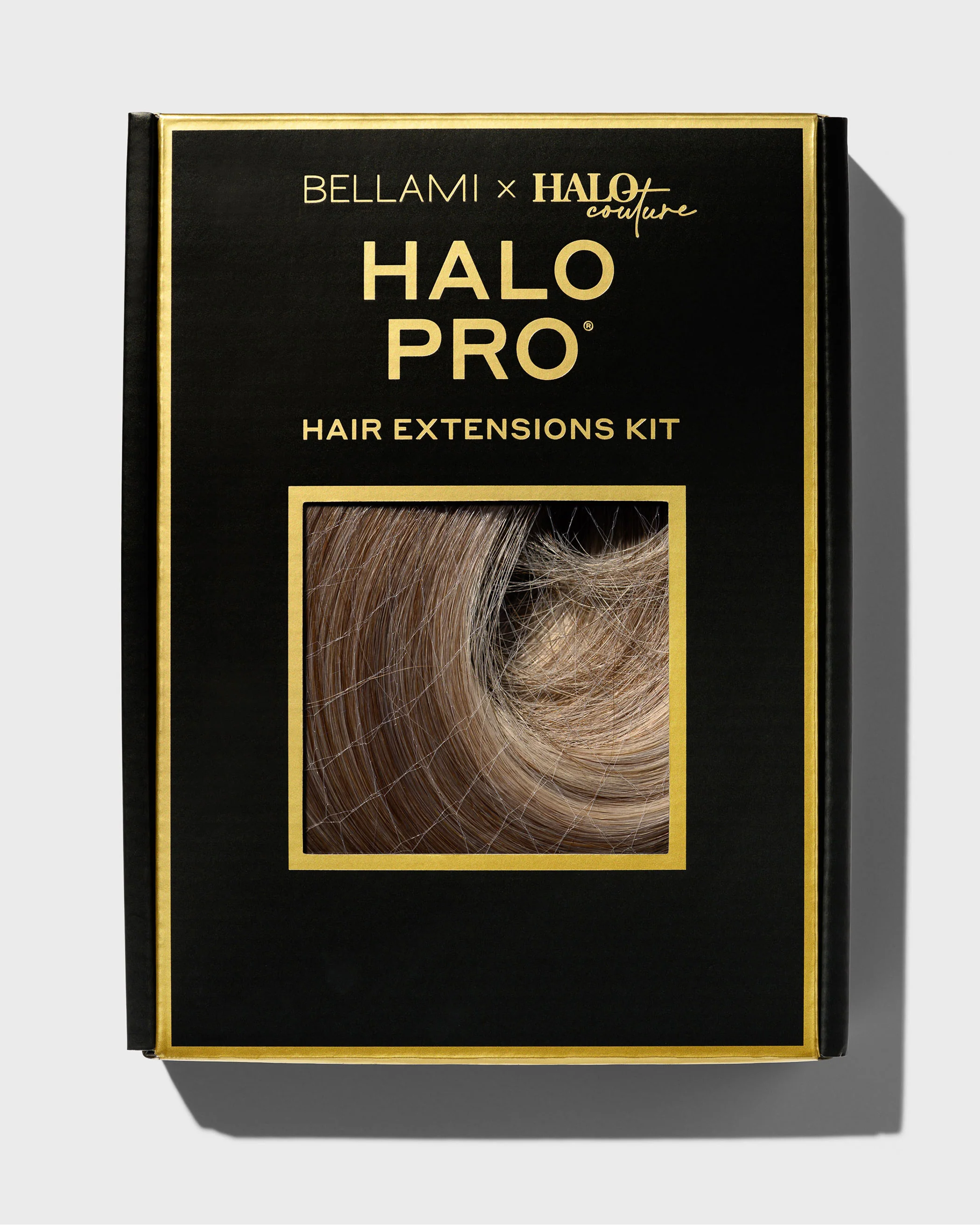 Halo Pro Extensions Kit, Dark Brown/Dirty Blonde #2/18 Balayage - Image 3
