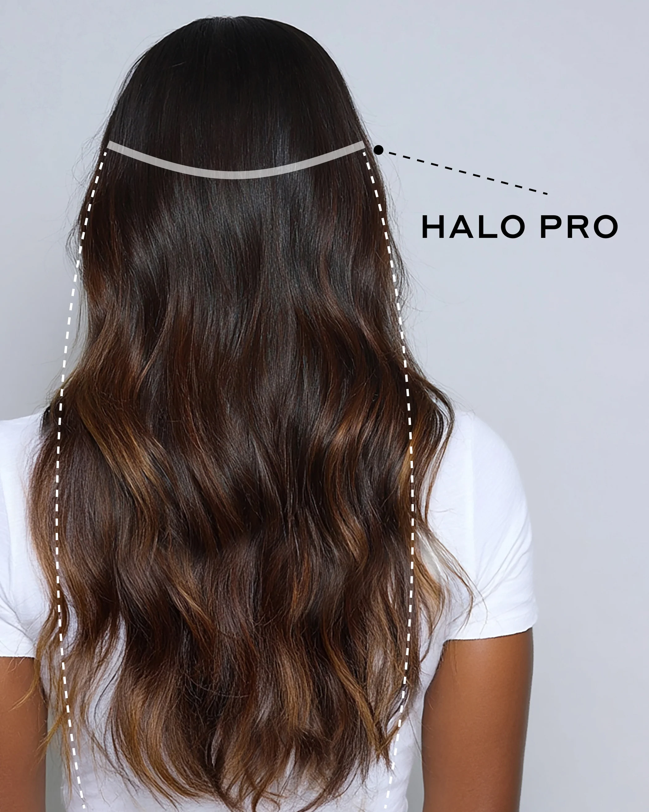 Halo Pro Extensions Kit, Dark Honey Cocoa #2/6 Highlight