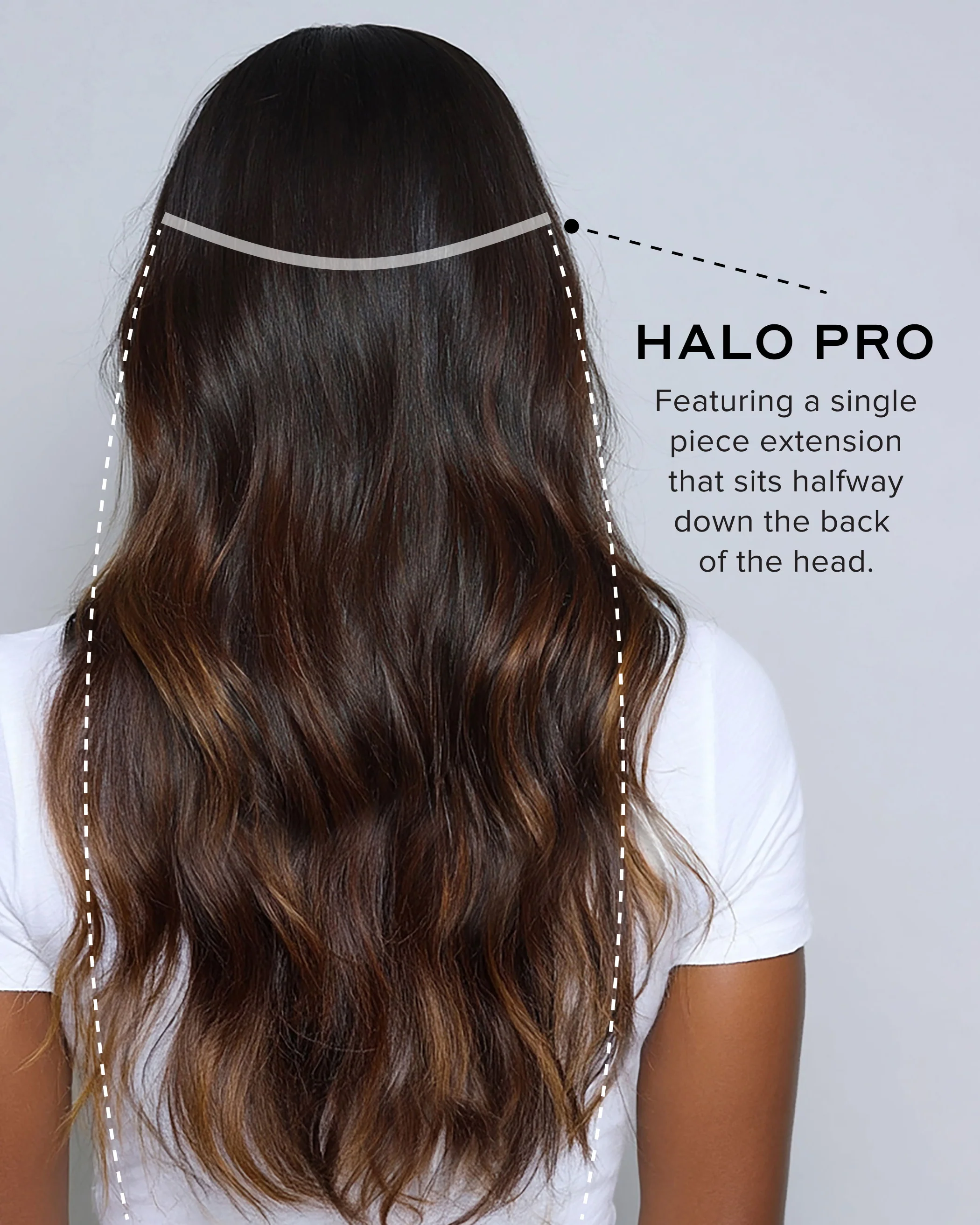 Halo Pro Extensions Kit, Dark Honey Cocoa #2/6 Highlight - Image 11