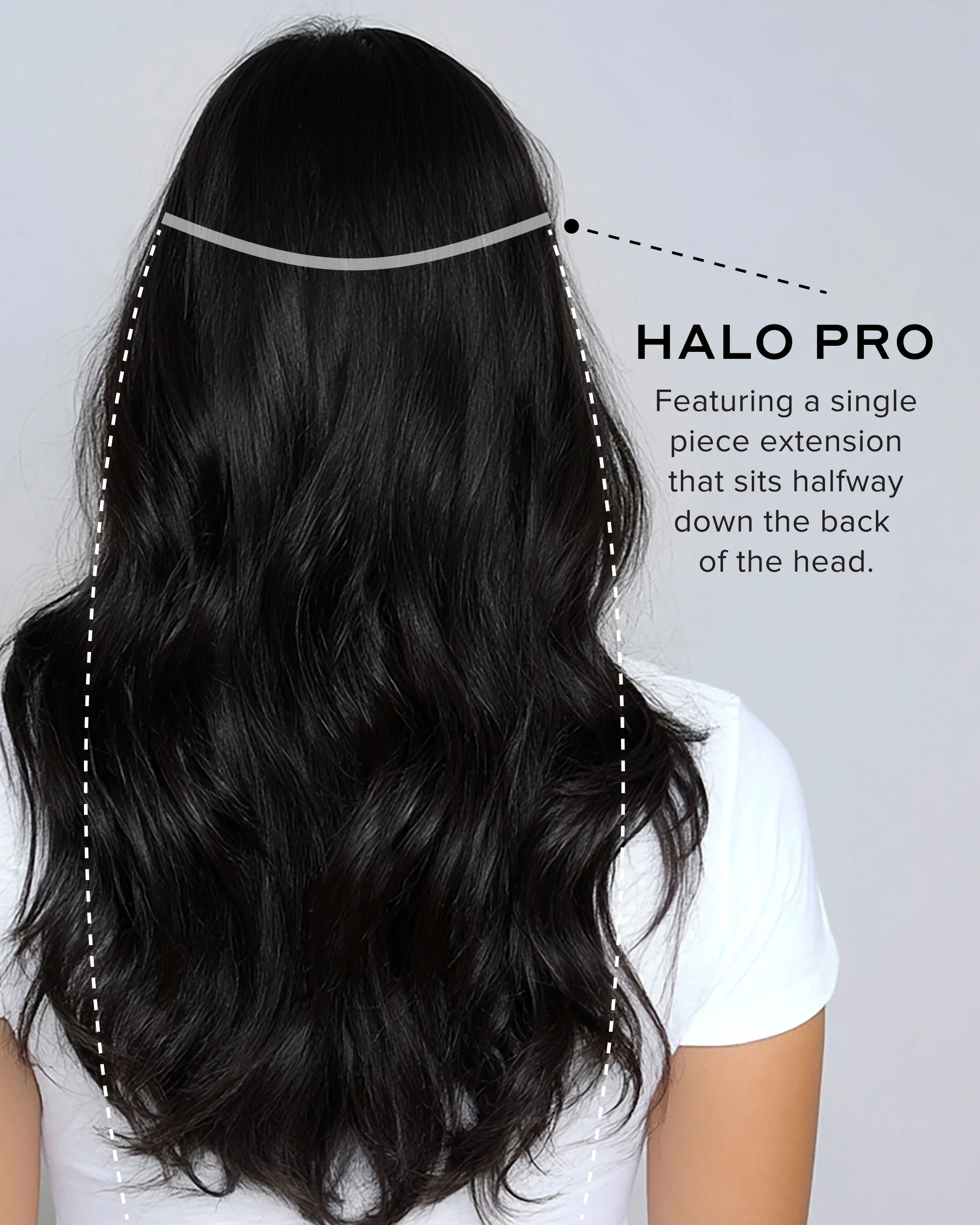 Halo Pro Extensions Kit, Off Black #1B Natural - Image 12