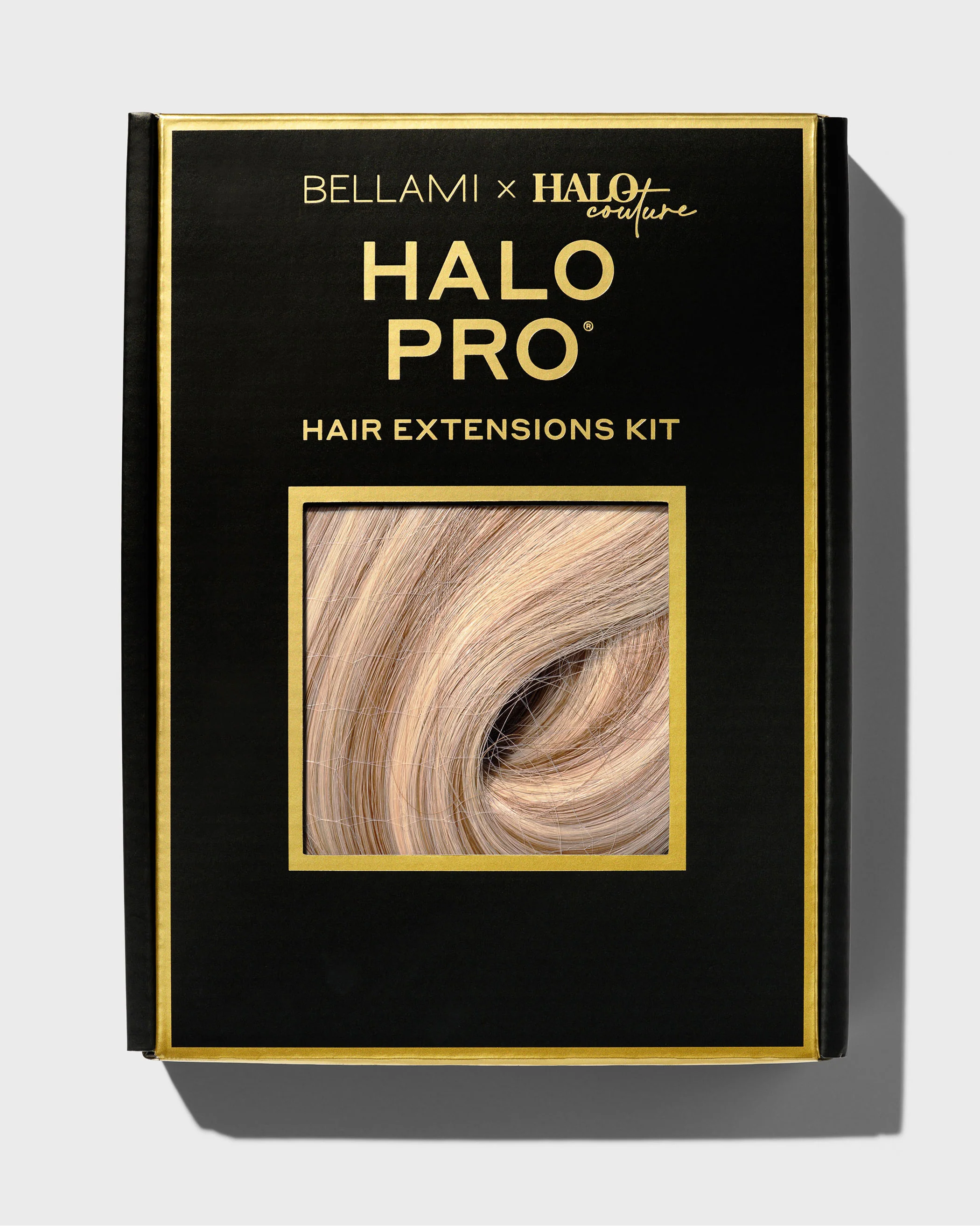 Halo Pro Extensions Kit, Pearl Blonde #8C/88 Rooted Highlight - Image 3