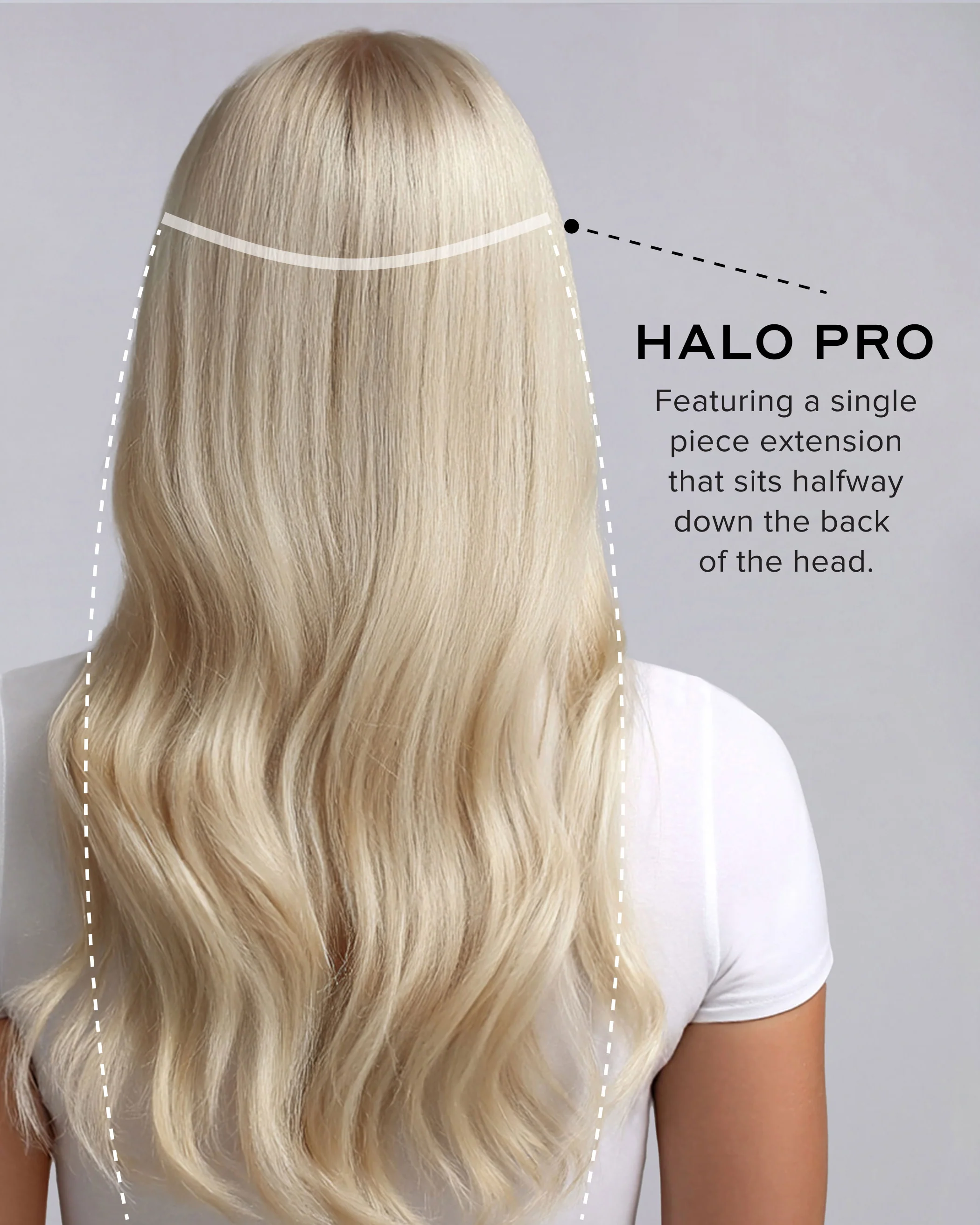Halo Pro Extensions Kit, Platinum Blonde #80 Natural - Image 11