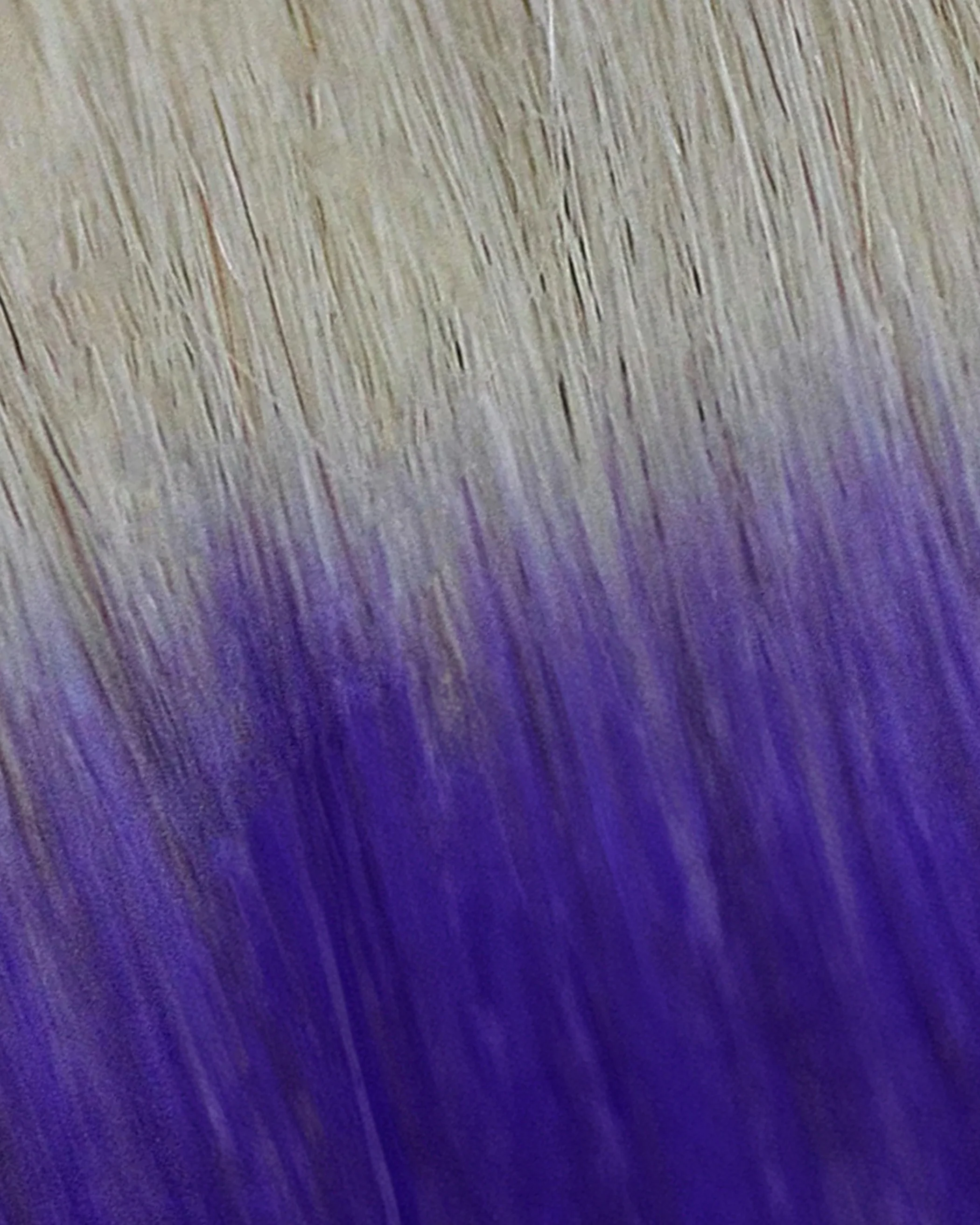 Lace Weft Clip-In, Ash Blonde/Violet Ombre