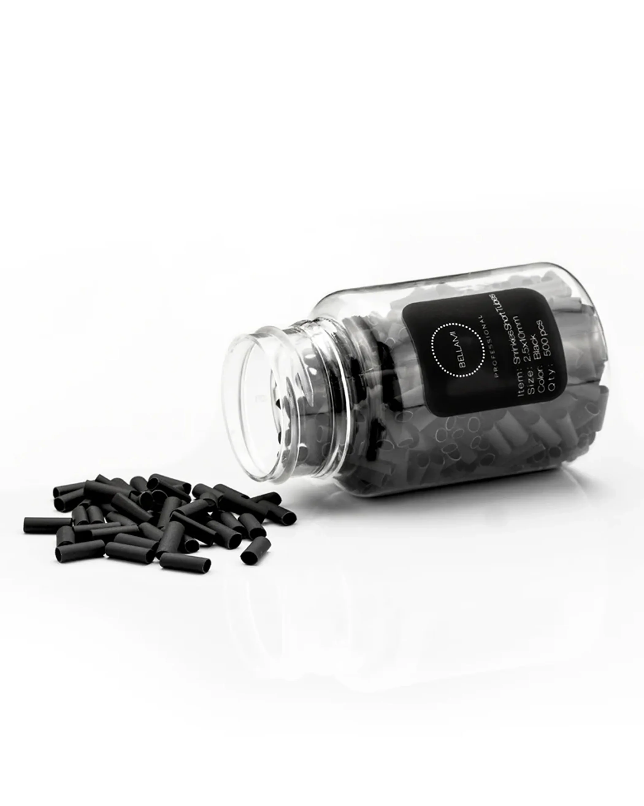 Shrinkies Black Short Tubes