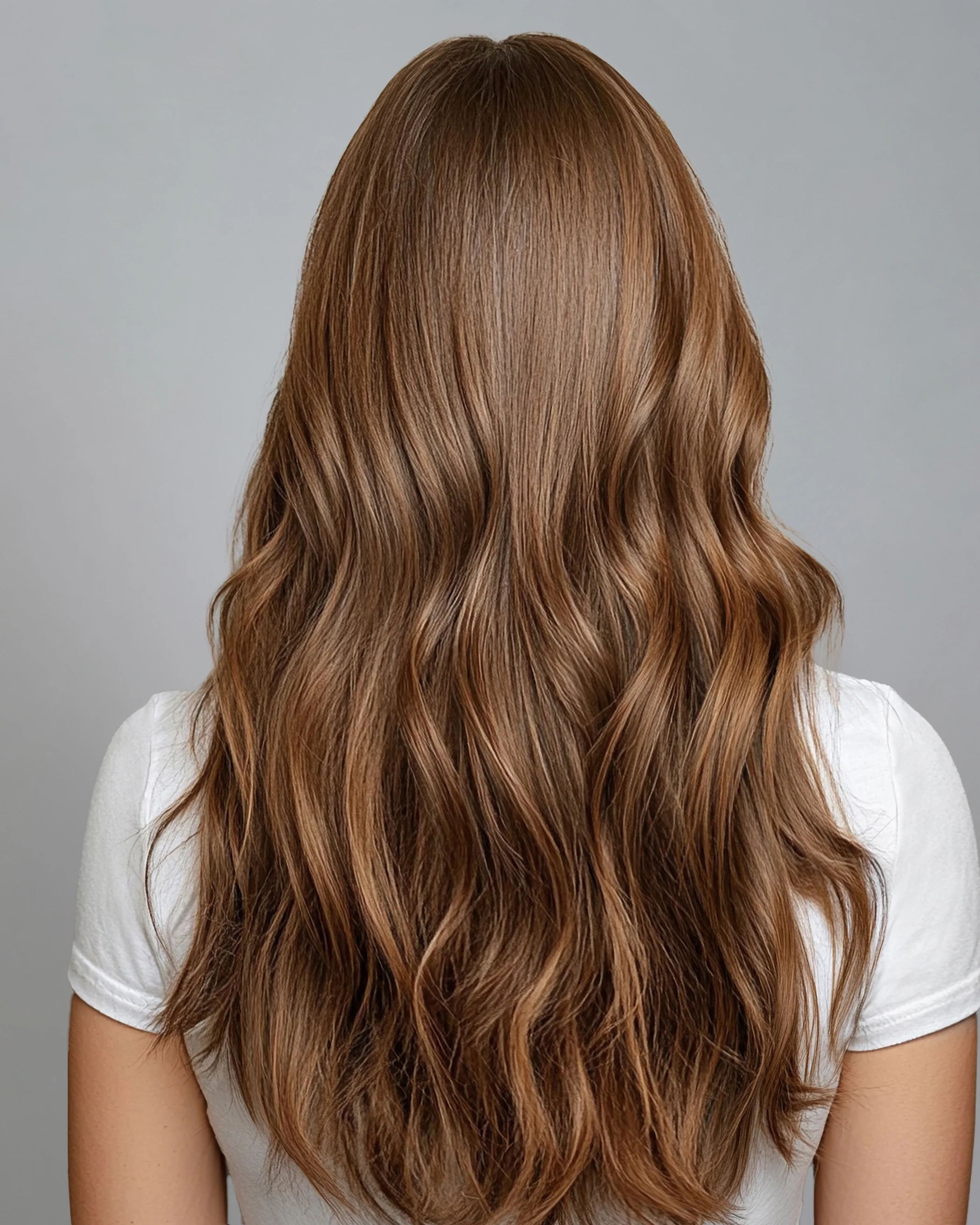 Silk Seam™ Clip-In, Almond Brown #7 Natural - Image 6