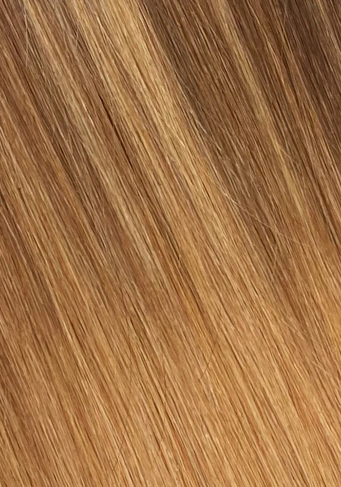 Silk Seam™ Clip-In, Ash Bronde/Strawberry Blonde #21/27 Ombre - Image 2