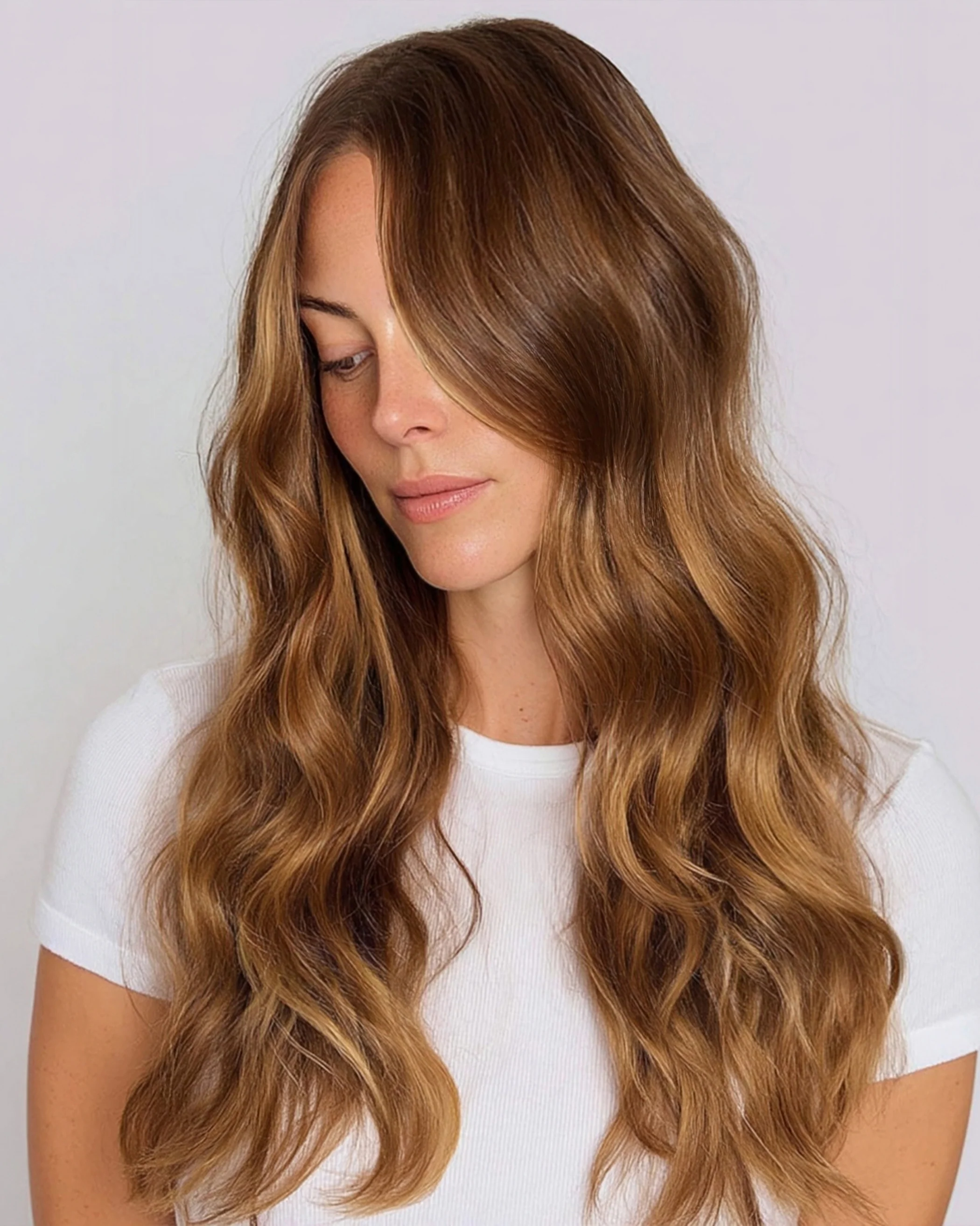 Silk Seam™ Clip-In, Chestnut Brown #6 Natural - Image 5