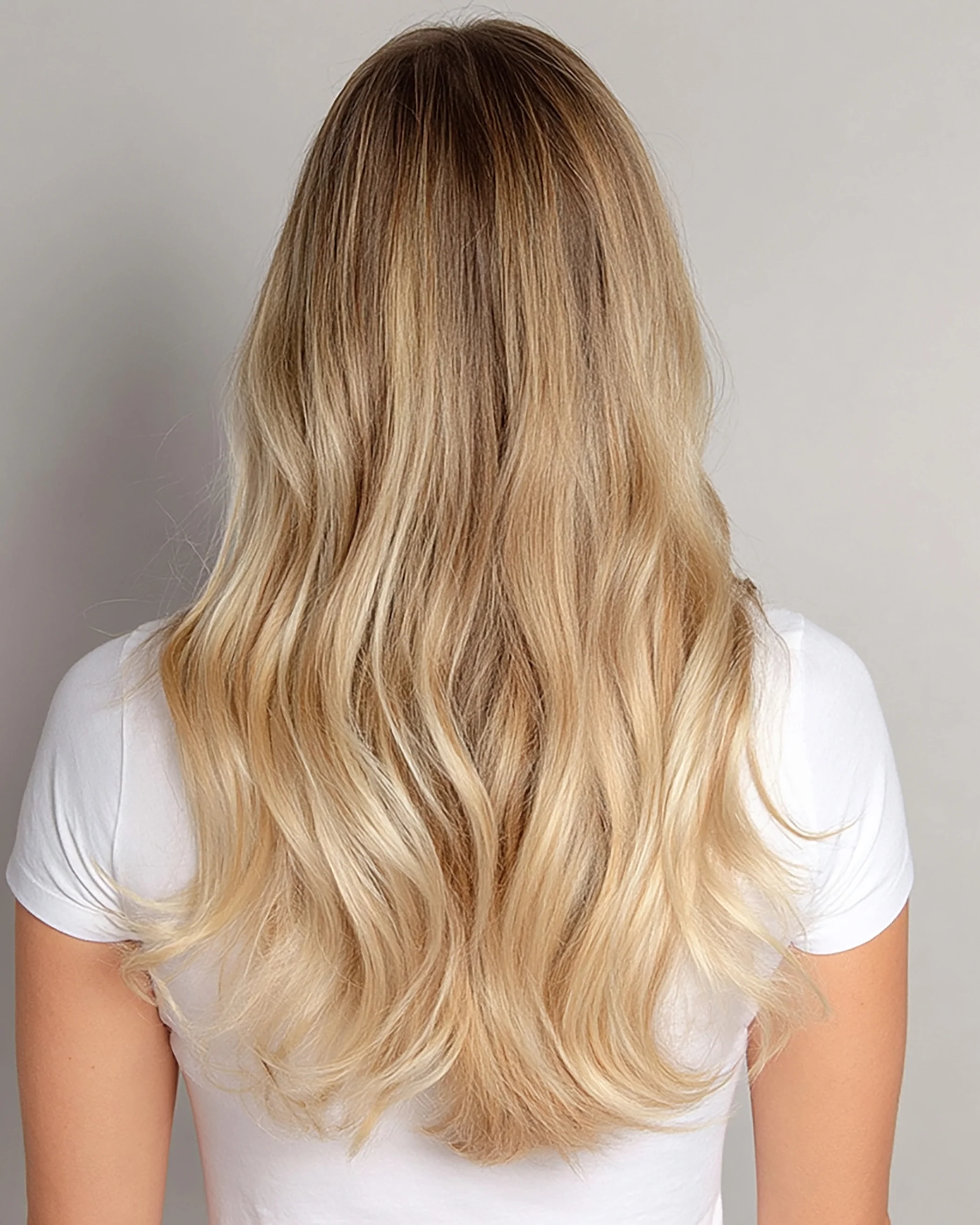 Silk Seam™ Clip-In, Cool Brown/Dirty Blonde #17/18 Balayage - Image 3