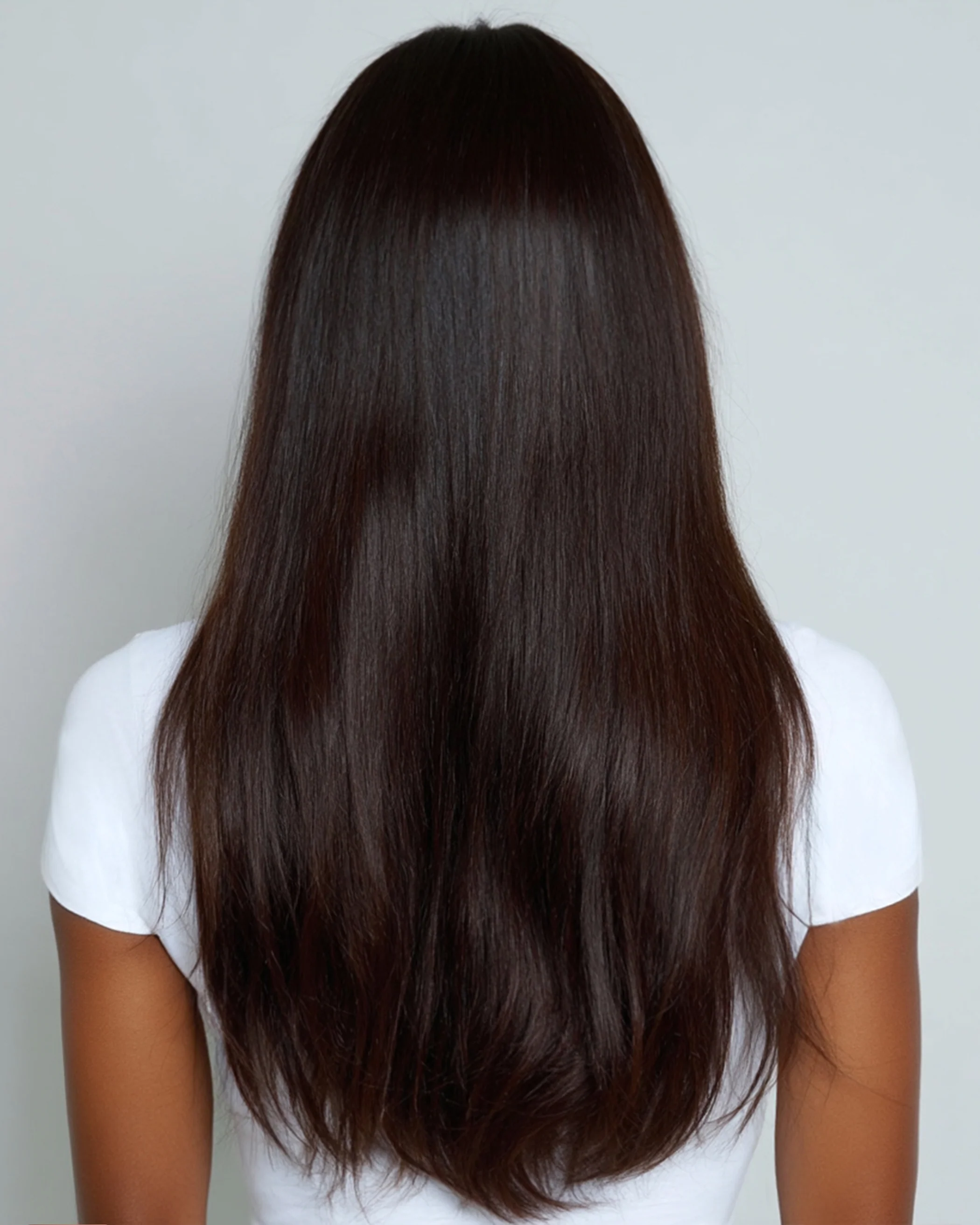 Silk Seam™ Clip-In, Dark Brown #2 Natural - Image 6