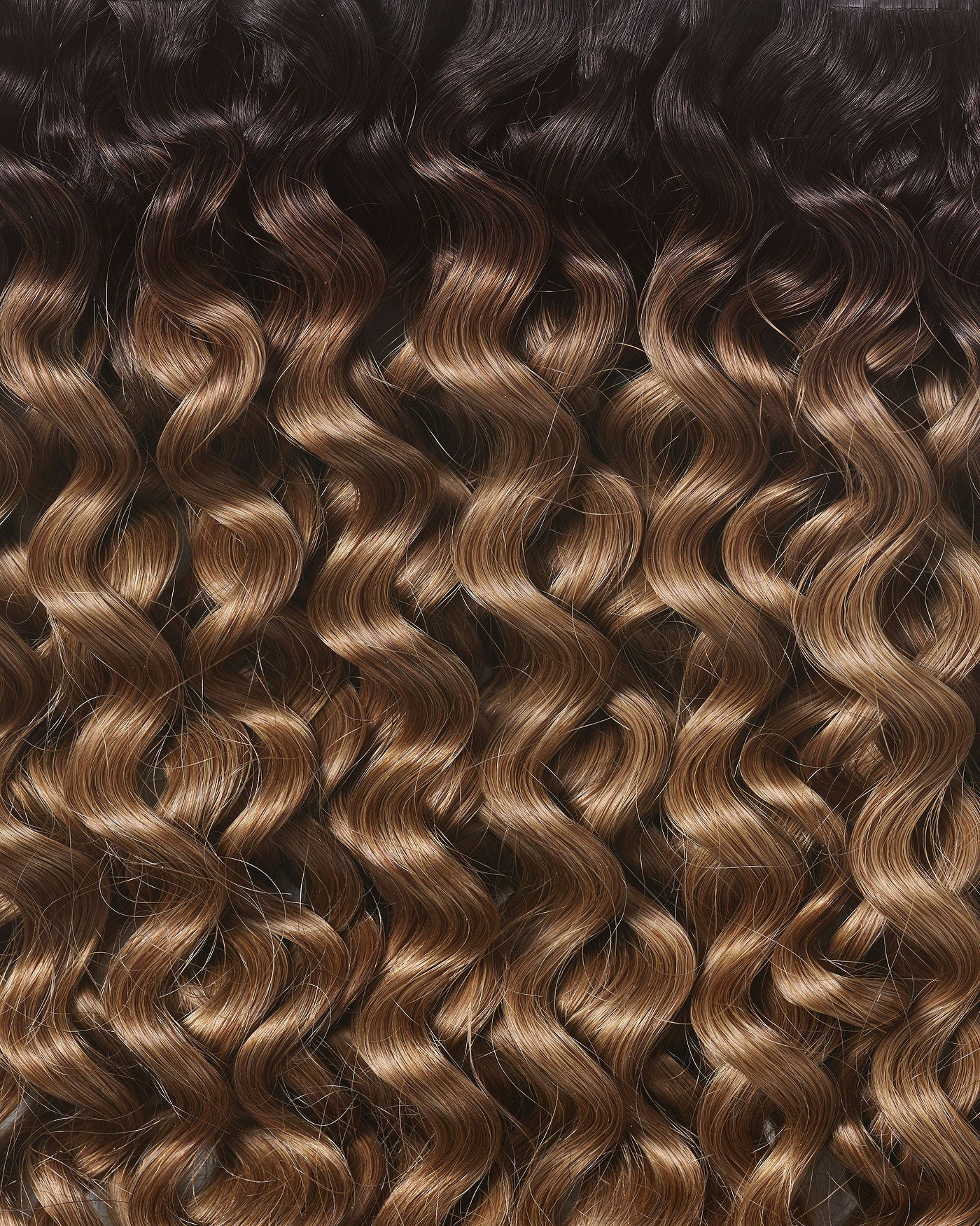 Silk Seam™ Textured Clip-In, Dark Brown/Ash Brown #2/8 Ombre 3A