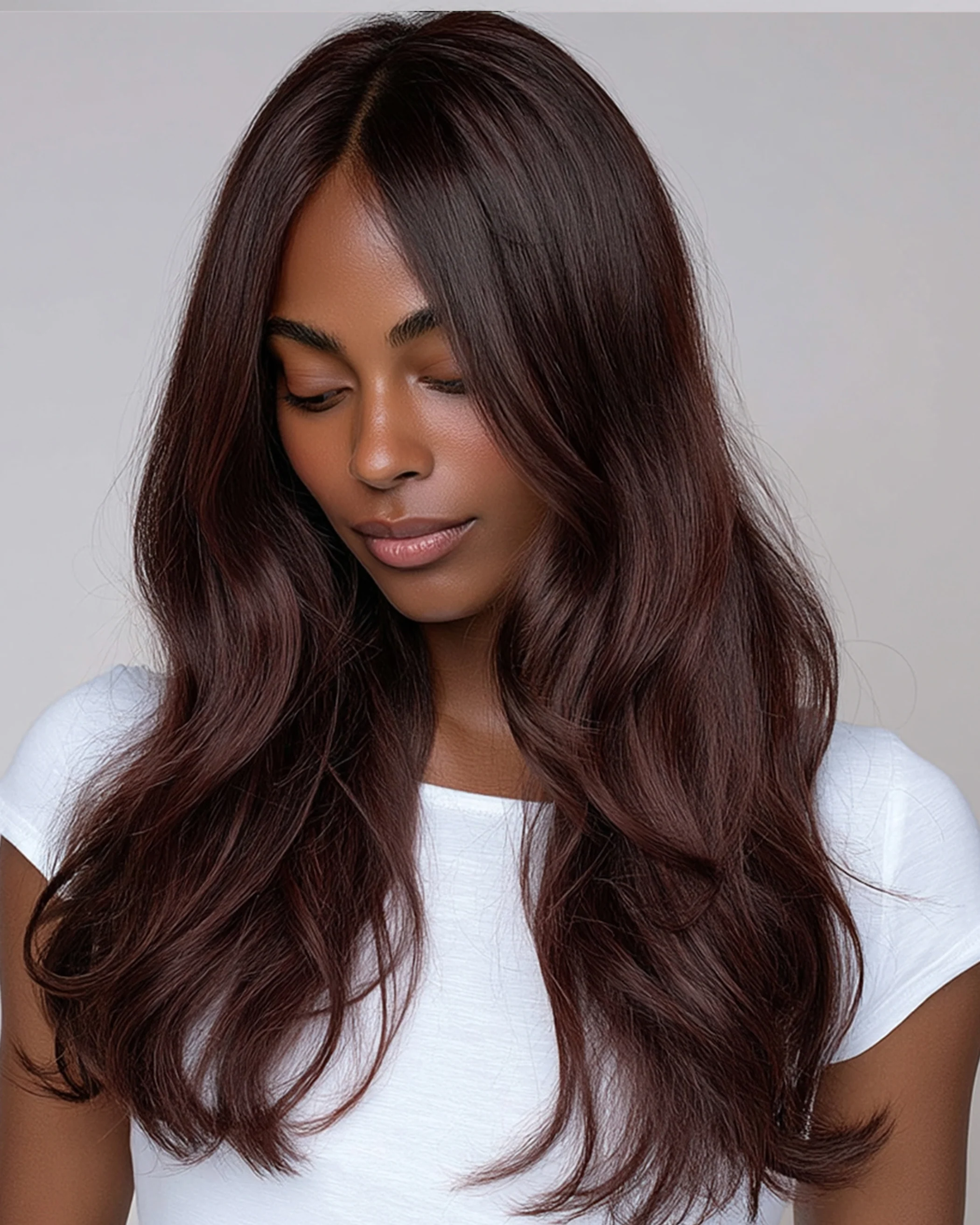 Silk Seam™ Clip-In, Dark Maple Brown #530 Natural