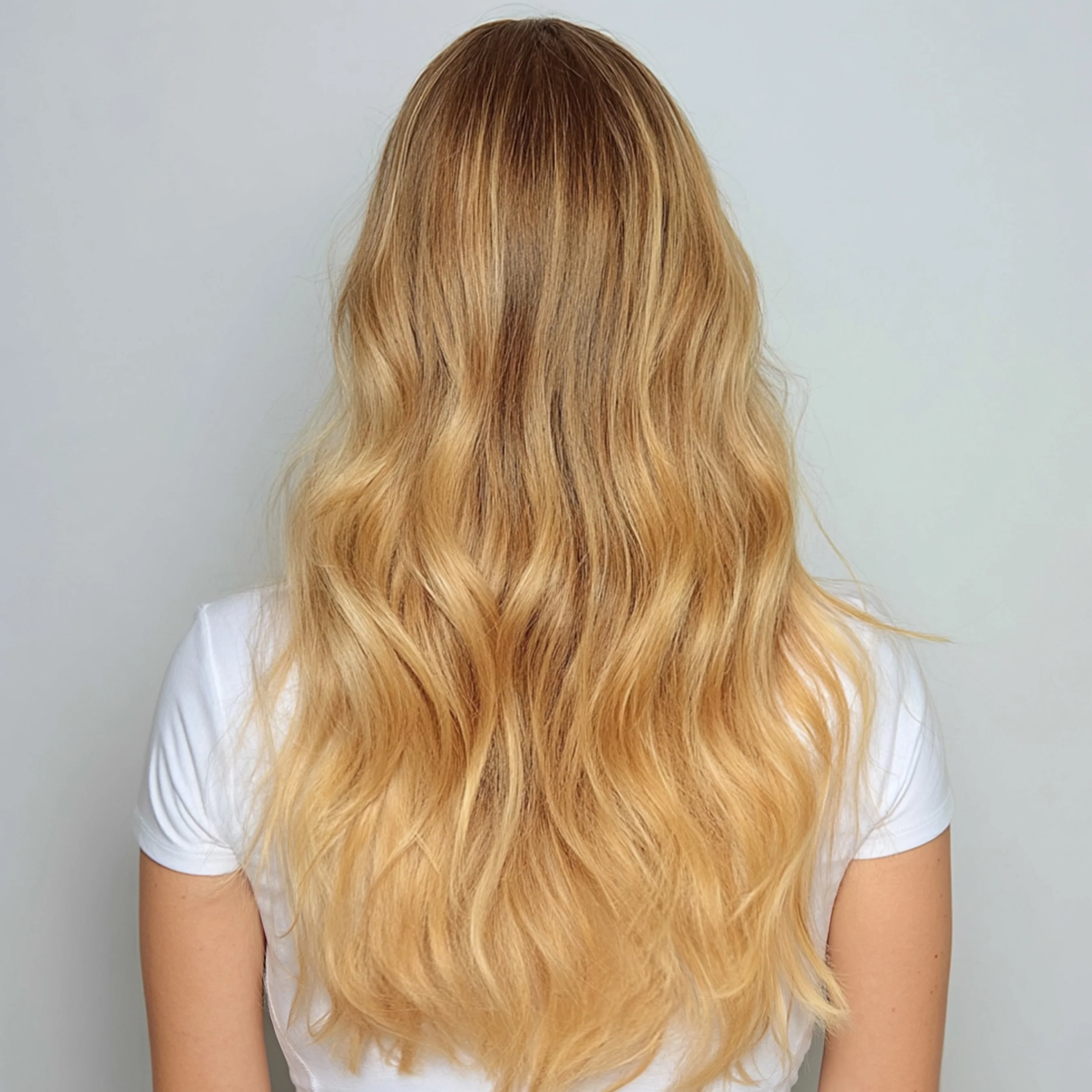 Silk Seam™ Clip-In, Golden Hour Blonde Balayage - Image 3