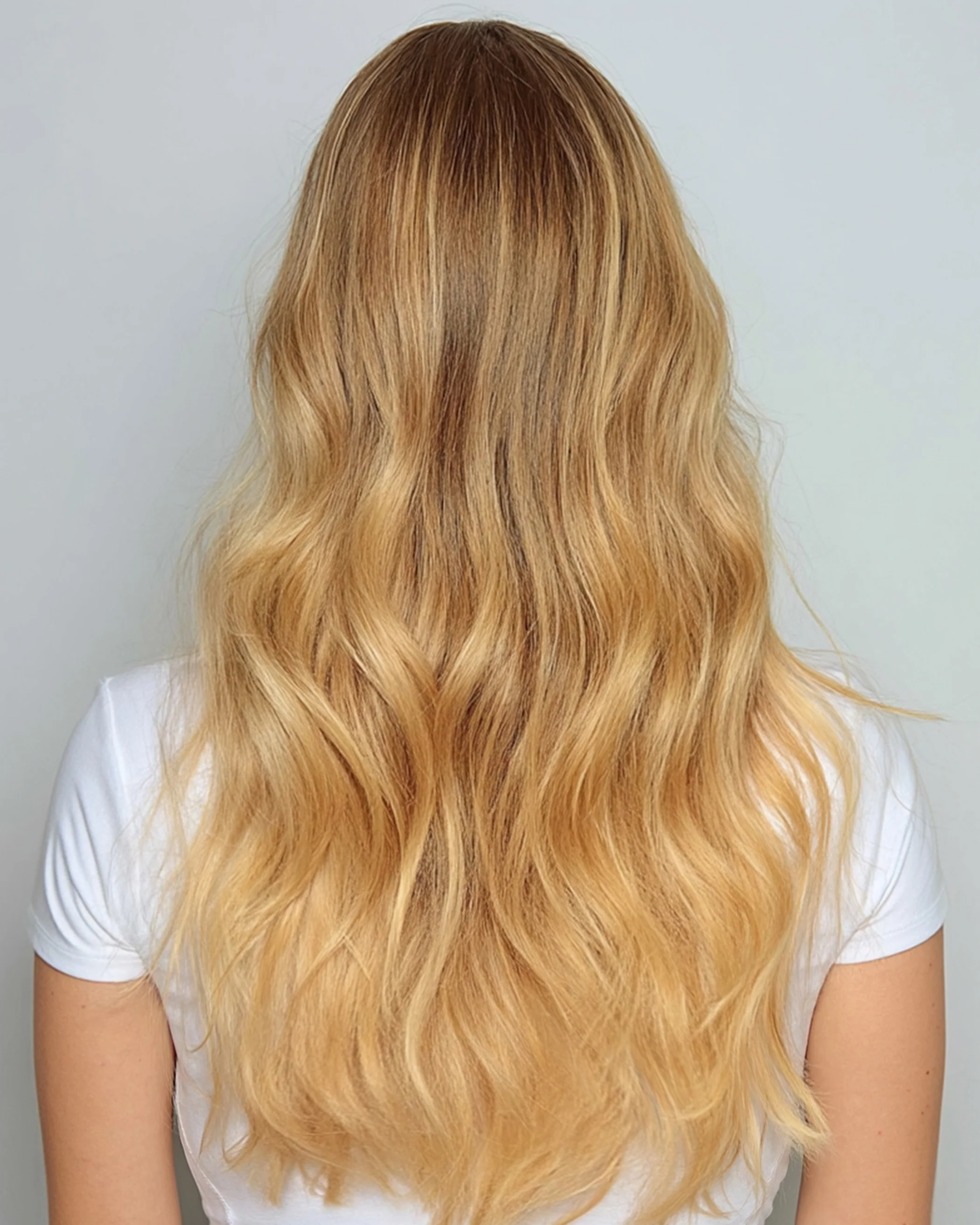 Silk Seam™ Clip-In, Golden Hour Blonde Balayage - Image 6