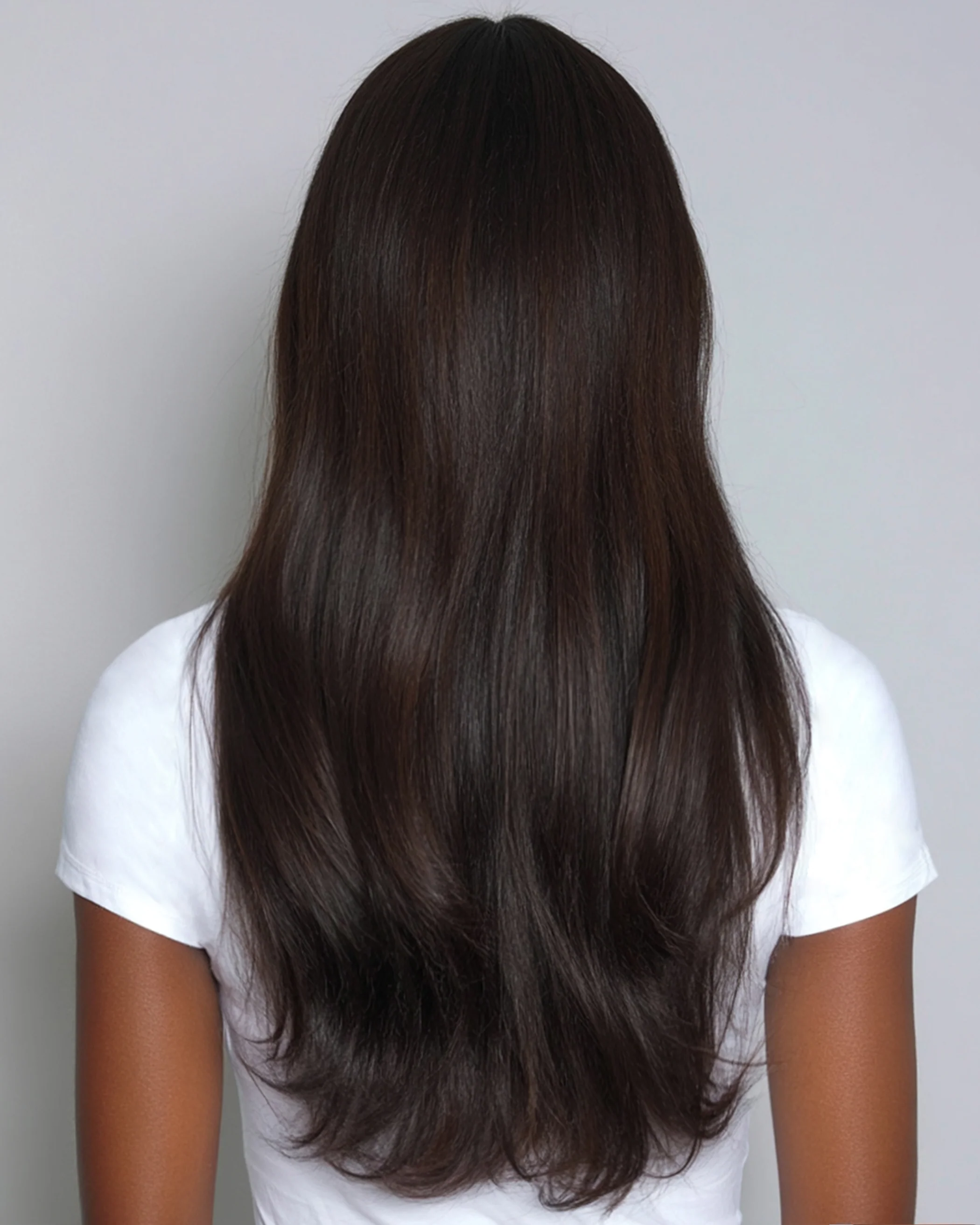 Silk Seam™ Clip-In, Mochachino Brown #1C Natural - Image 3