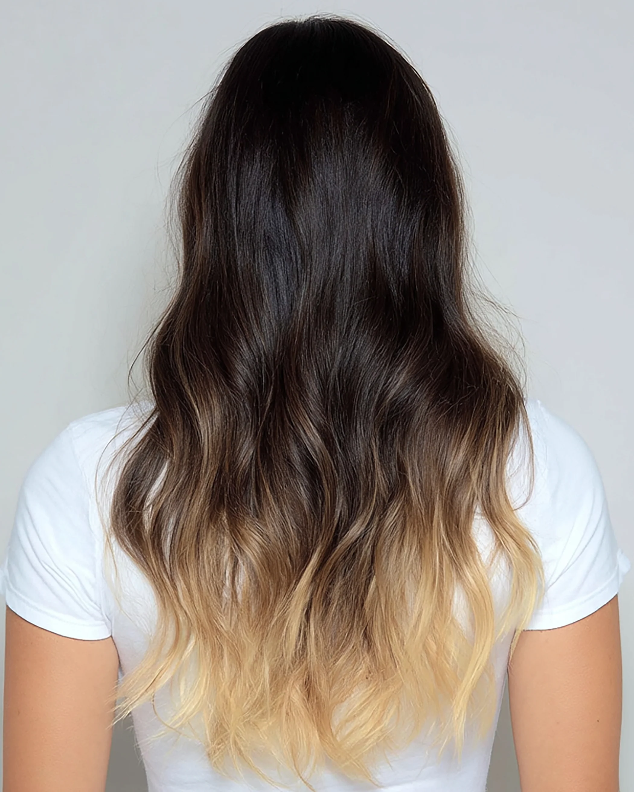 Silk Seam™ Clip-In, Mochachino Brown/Dirty Blonde #1C/18 Balayage - Image 6