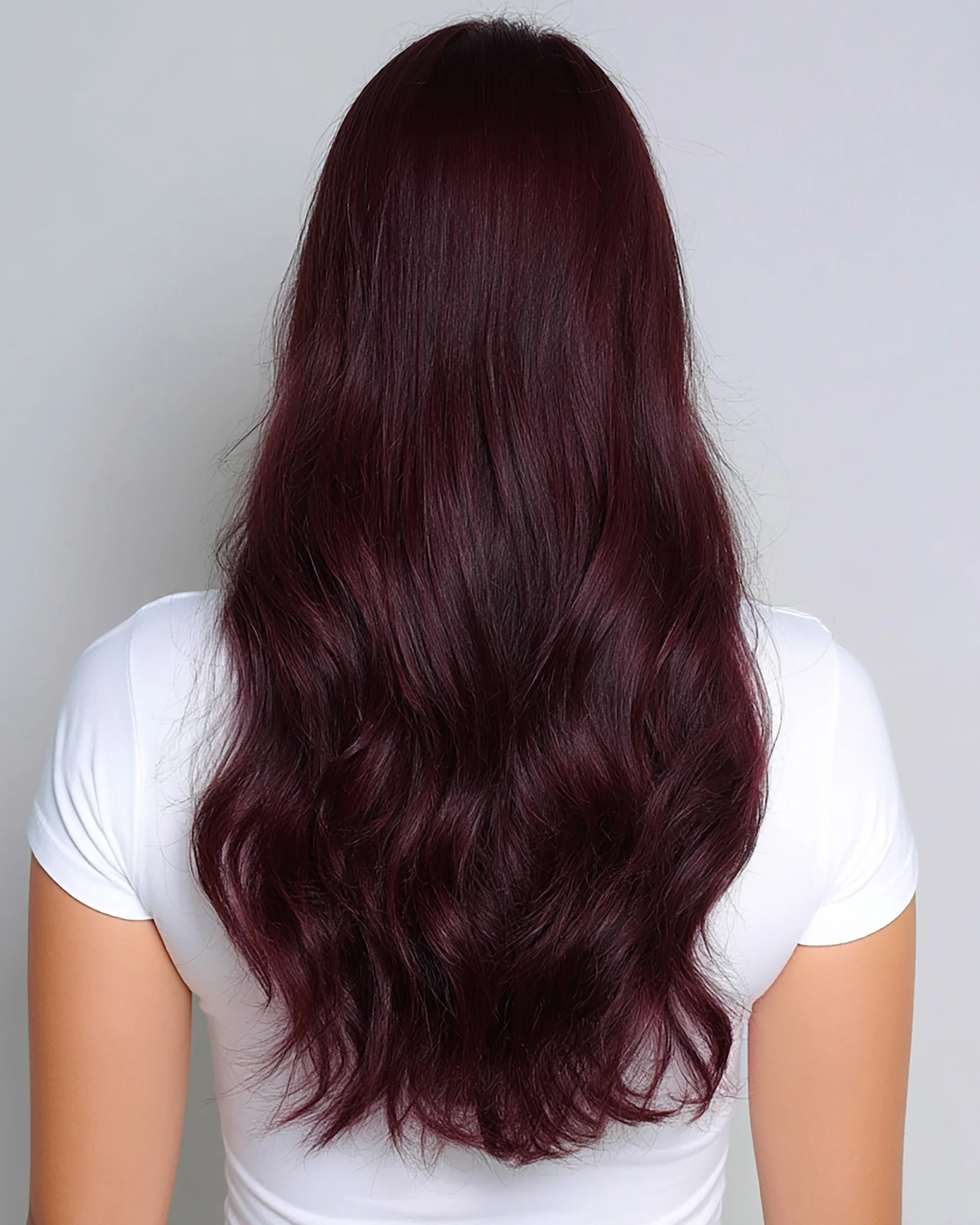 Silk Seam™ Clip-In, Mulberry Wine #510 Natural - Image 6