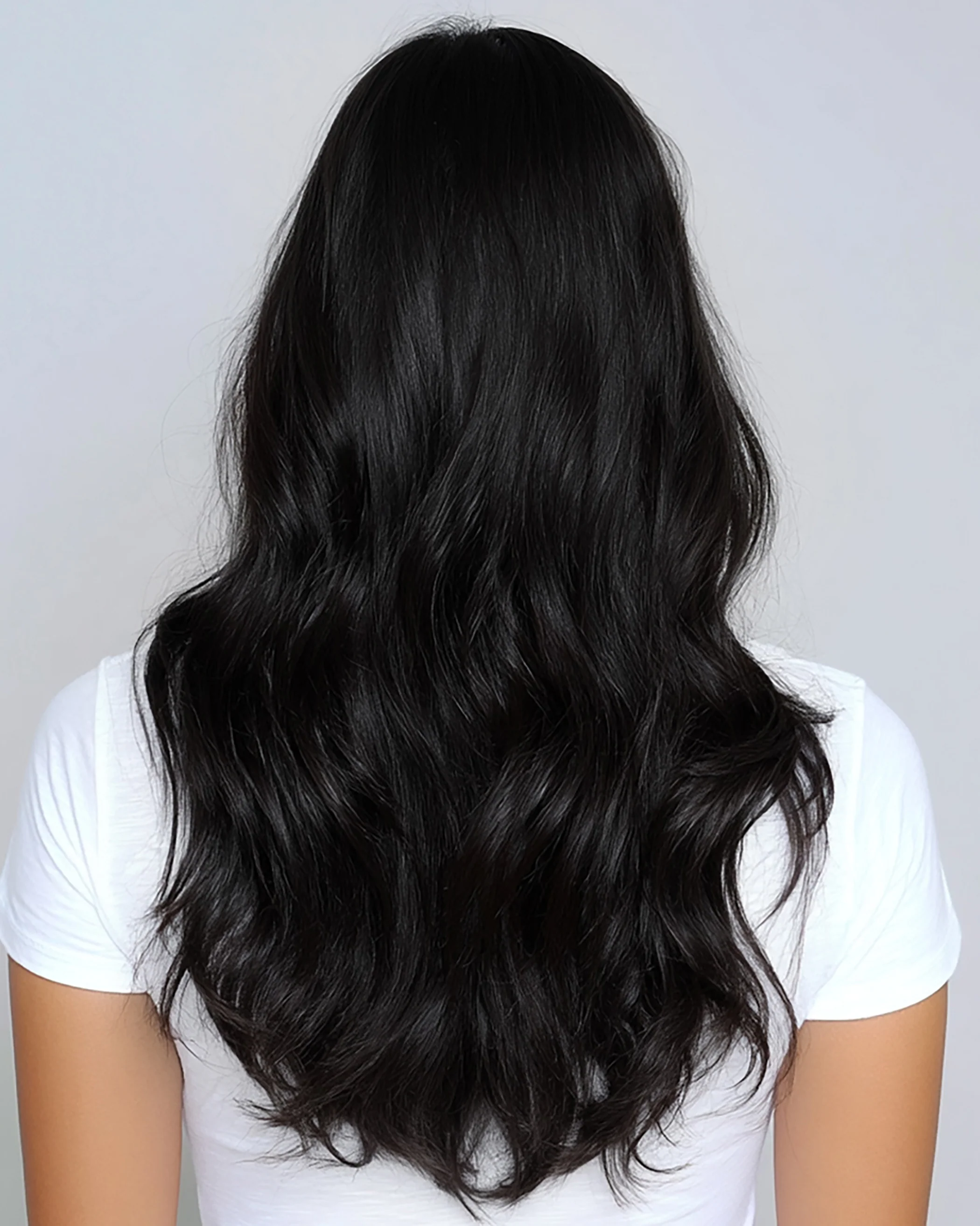 Silk Seam™ Clip-In, Off Black #1B Natural - Image 3