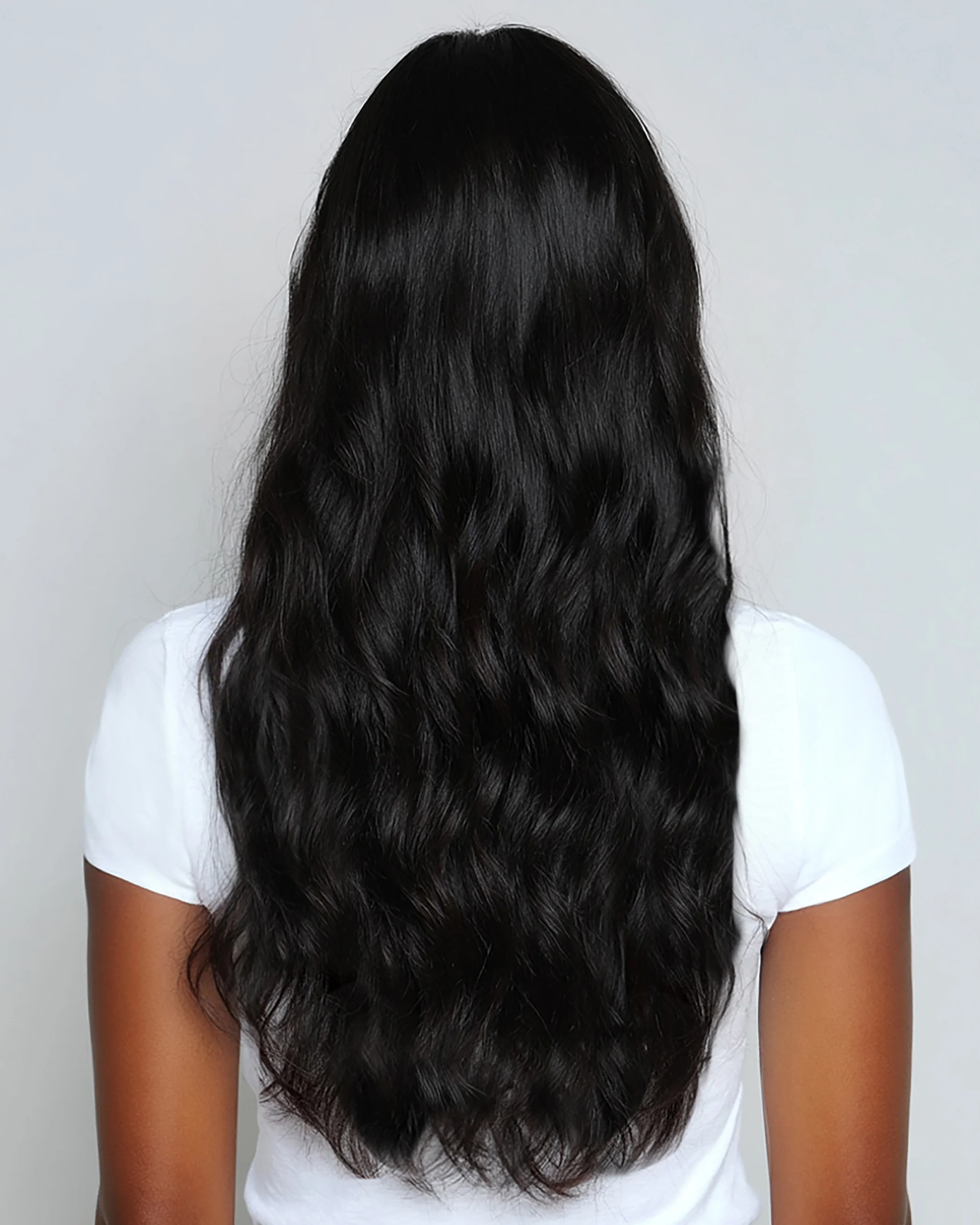 Silk Seam™ Clip-In, Off Black #1B Natural - Image 5