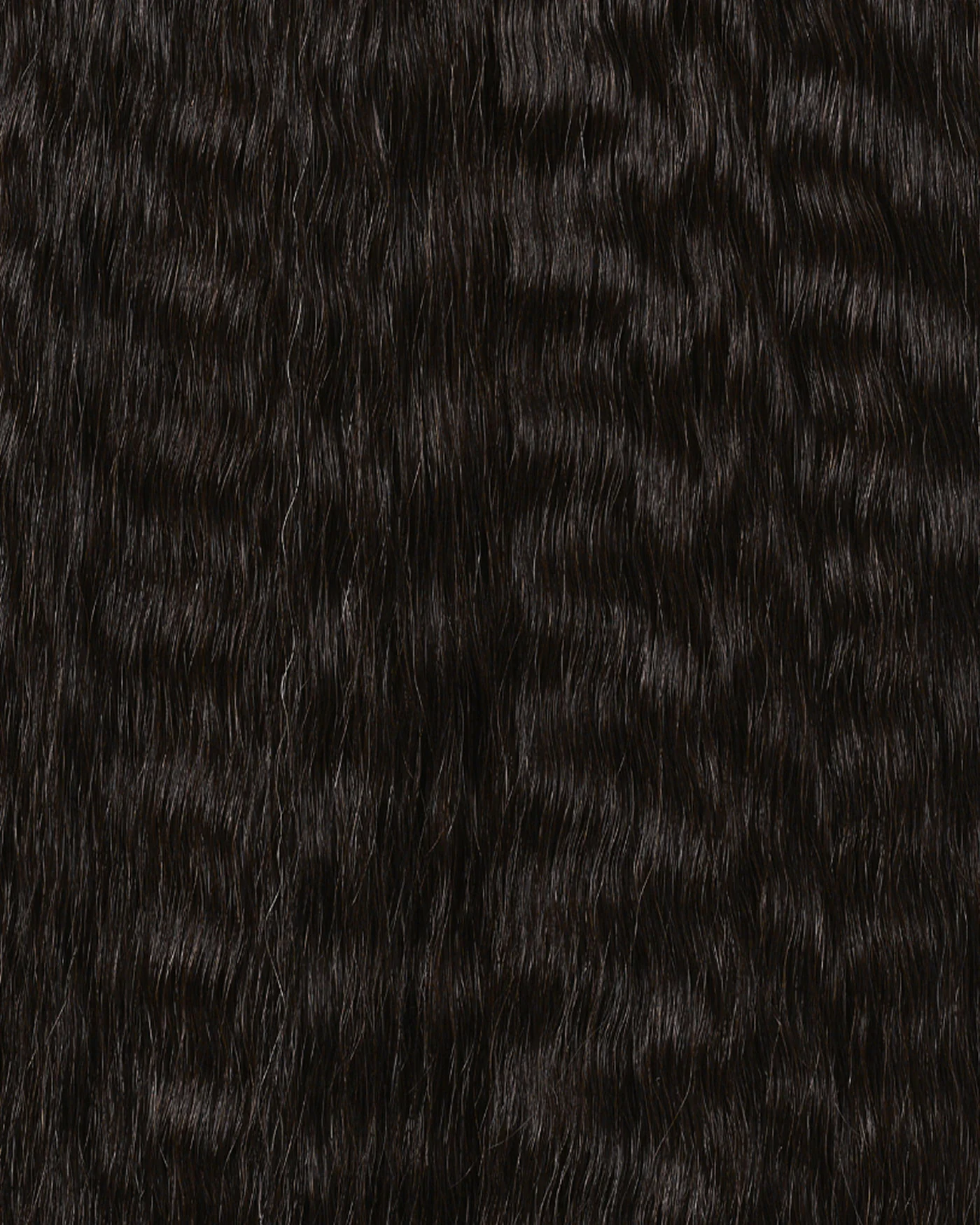 Silk Seam™ Textured Clip-In, Off Black #1B Natural Blowout