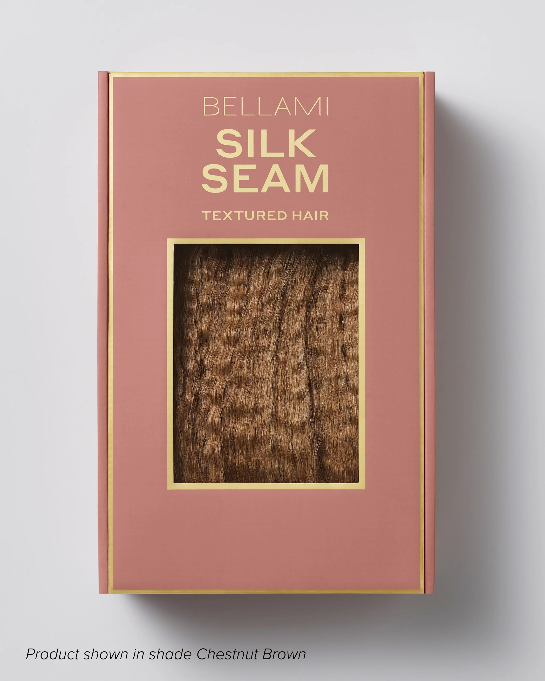 Silk Seam™ Textured Clip-In, Off Black #1B Natural Blowout - Image 3
