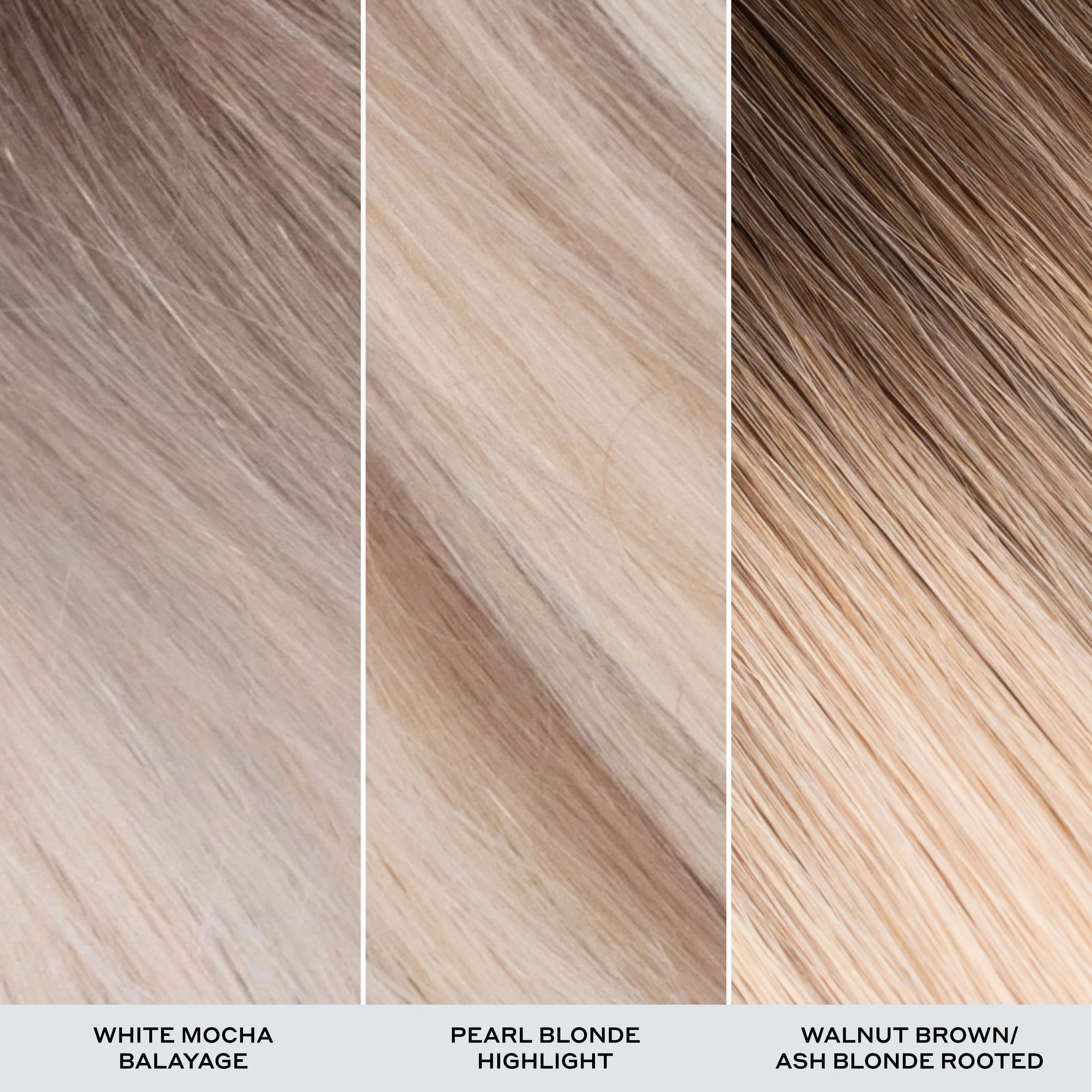Silk Seam™ ColorMatch Sample Set, Rooted Blondes (Set of 3)