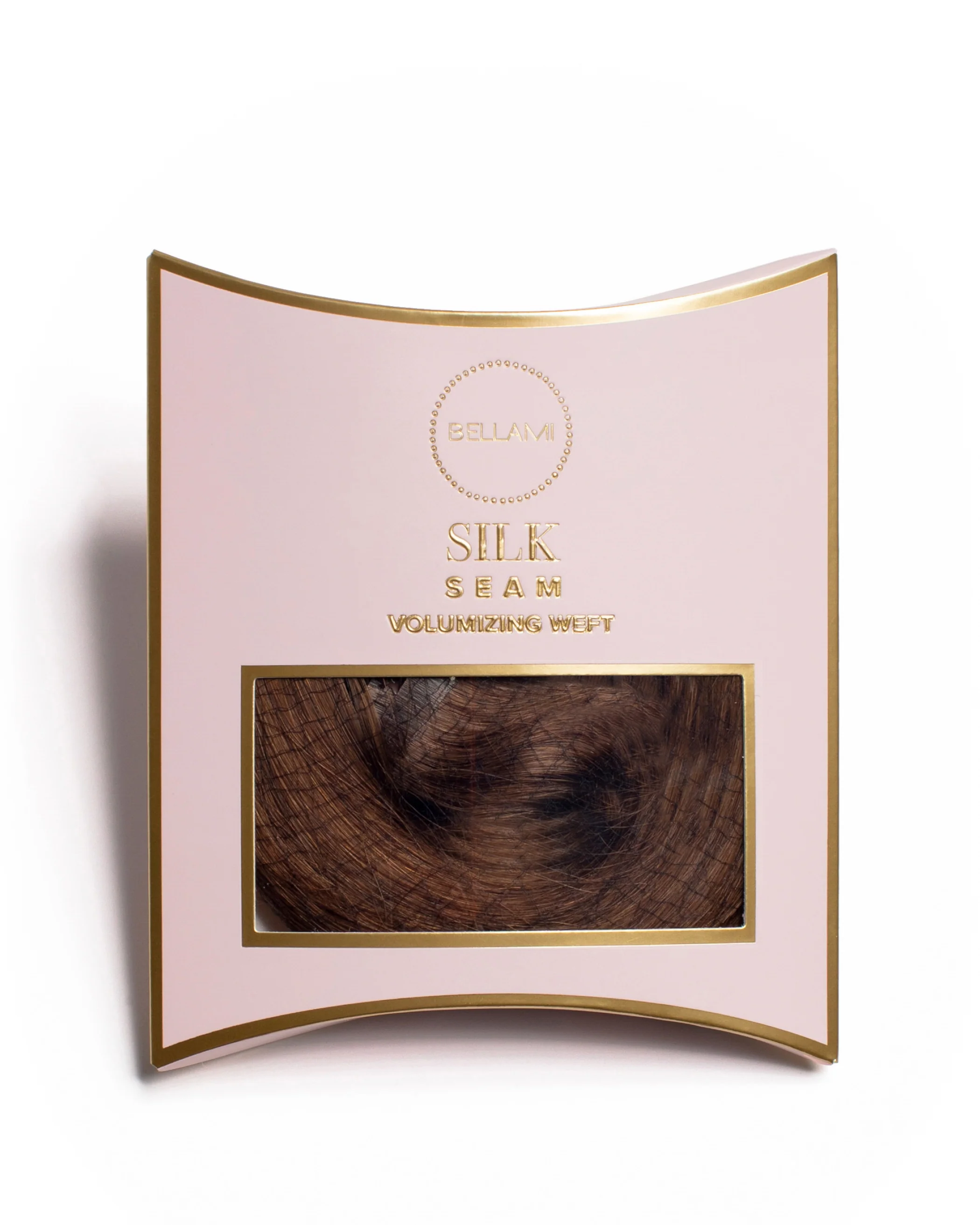 Silk Seam™ Volumizing Weft Clip-In, Almond Brown #7 Natural - Image 3