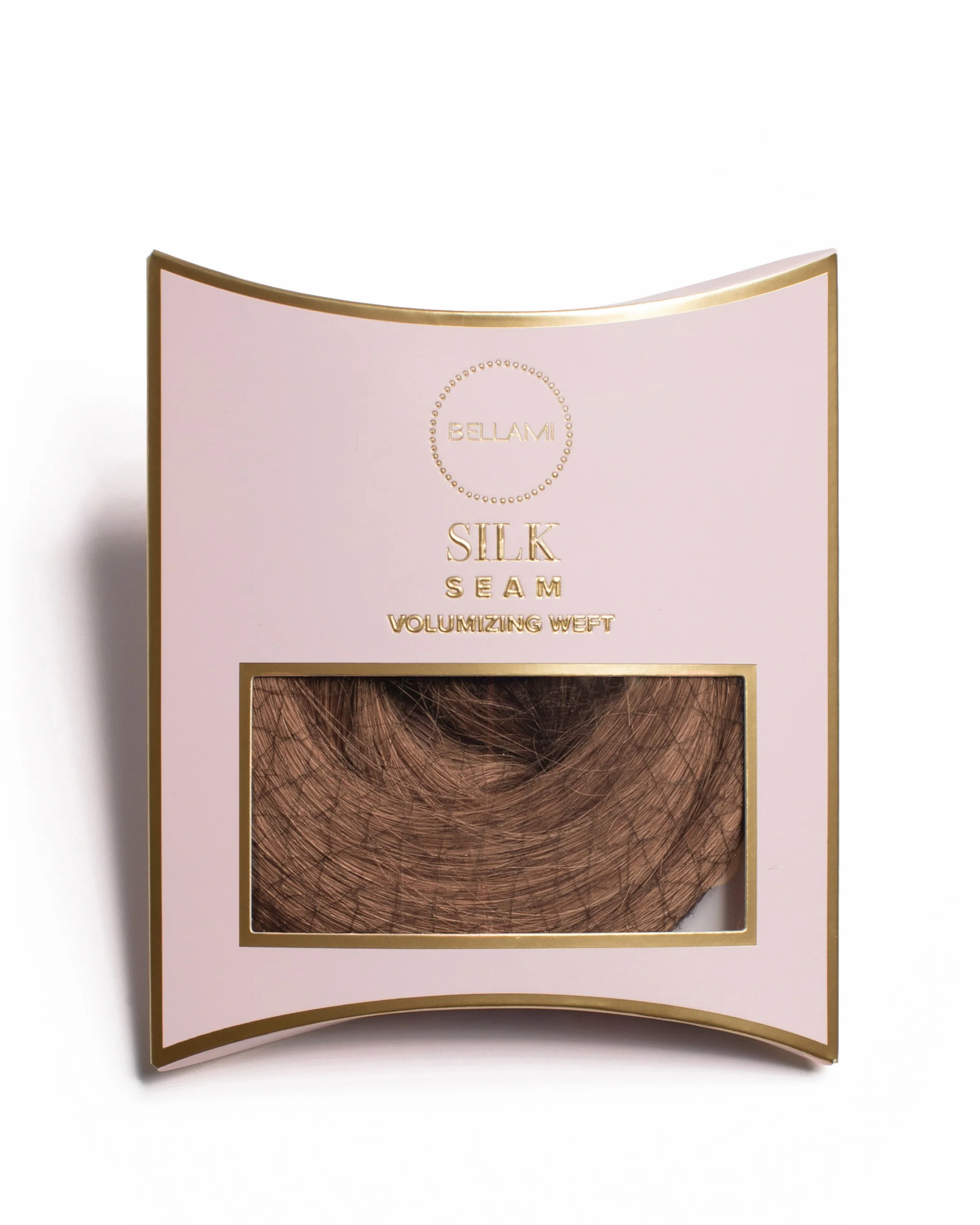 Silk Seam™ Volumizing Weft Clip-In, Ash Brown #8 Natural - Image 3