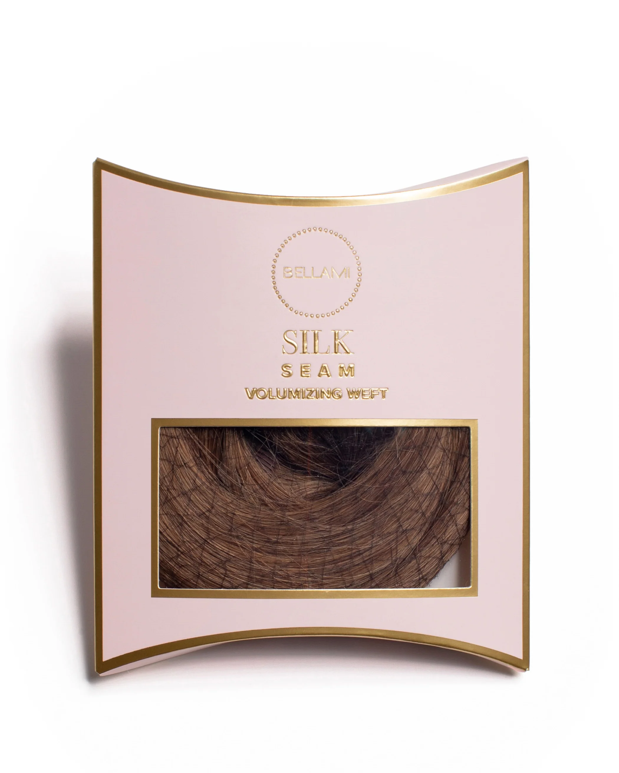 Silk Seam™ Volumizing Weft Clip-In, Chestnut Brown #6 Natural - Image 3