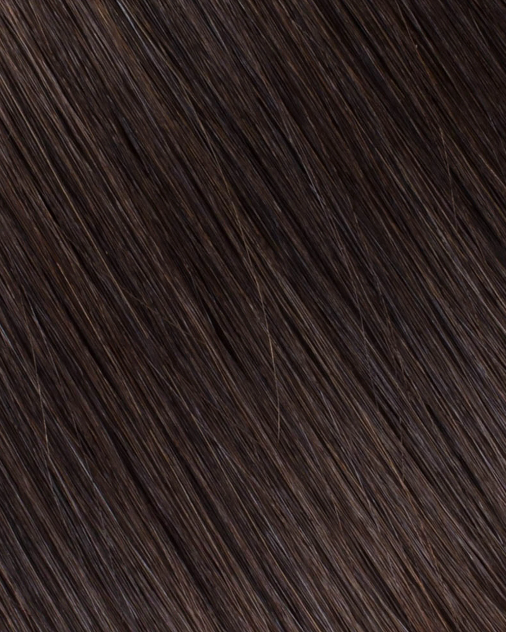 Silk Seam™ Volumizing Weft Clip-In, Dark Brown #2 Natural